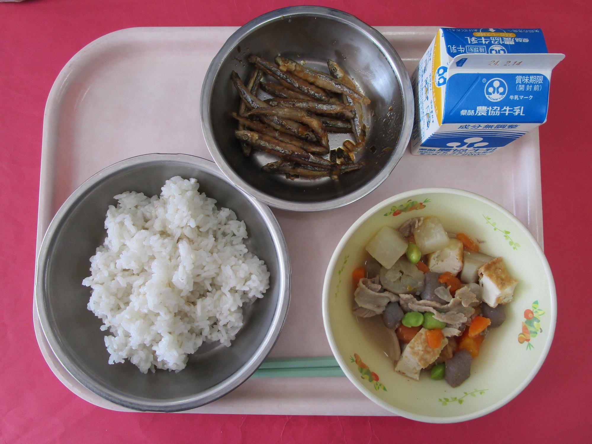 令和6年2月7日の給食画像A