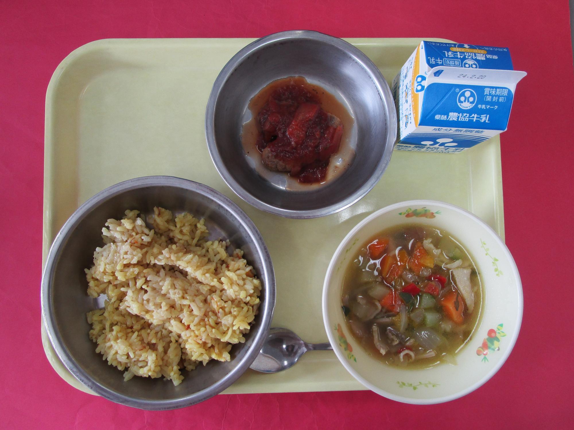 令和6年2月13日の給食画像B