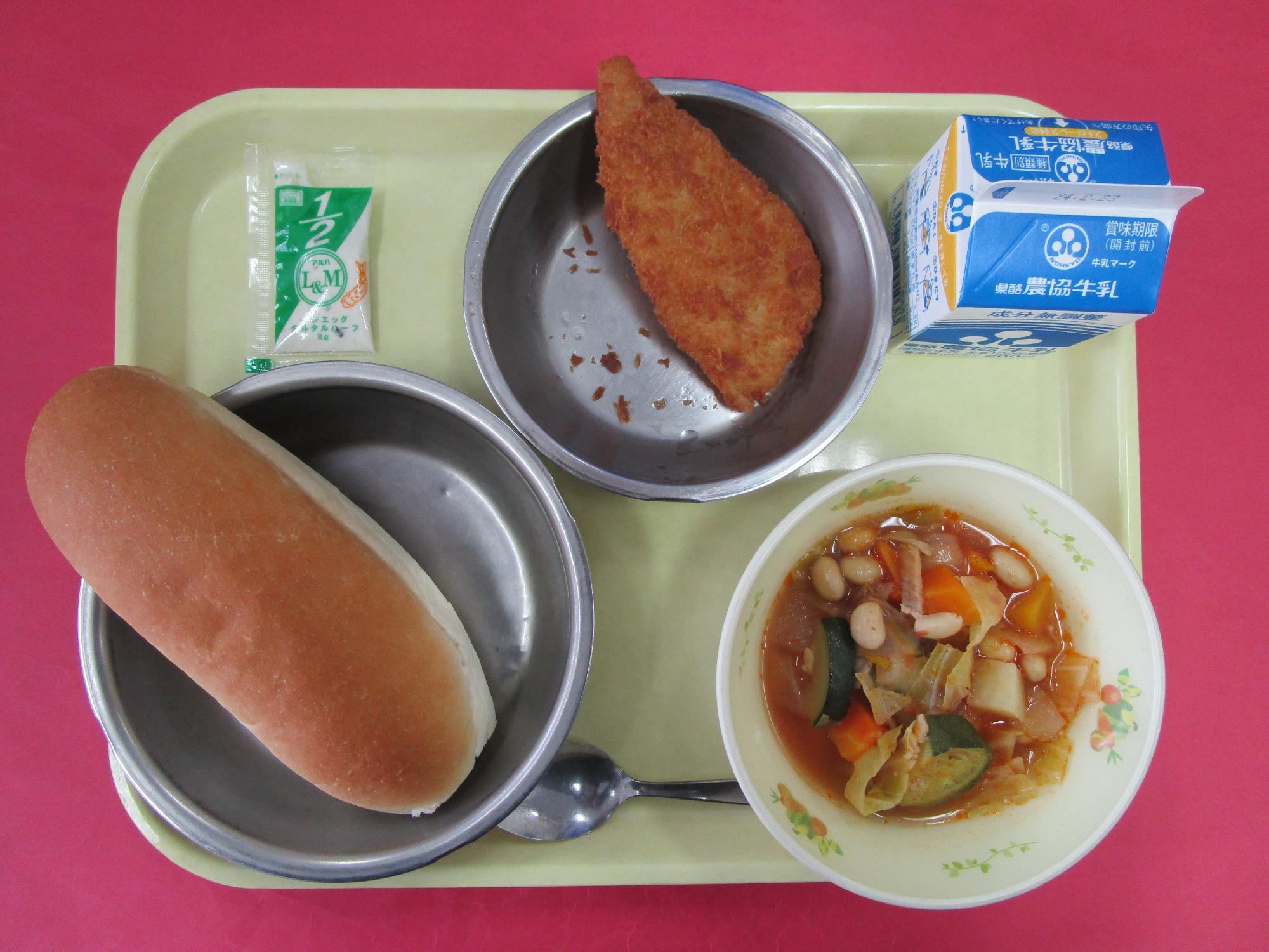 令和6年2月16日の給食画像B