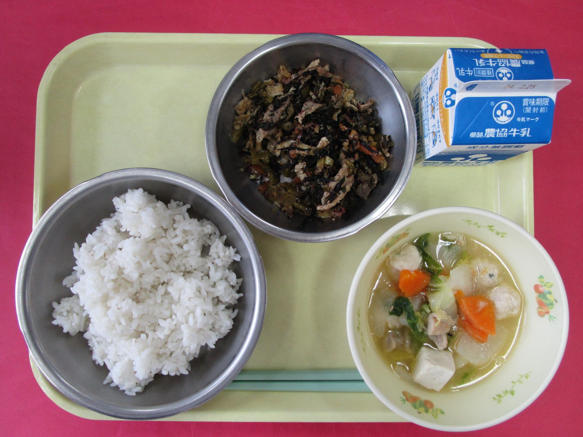 令和6年2月19日の給食画像B