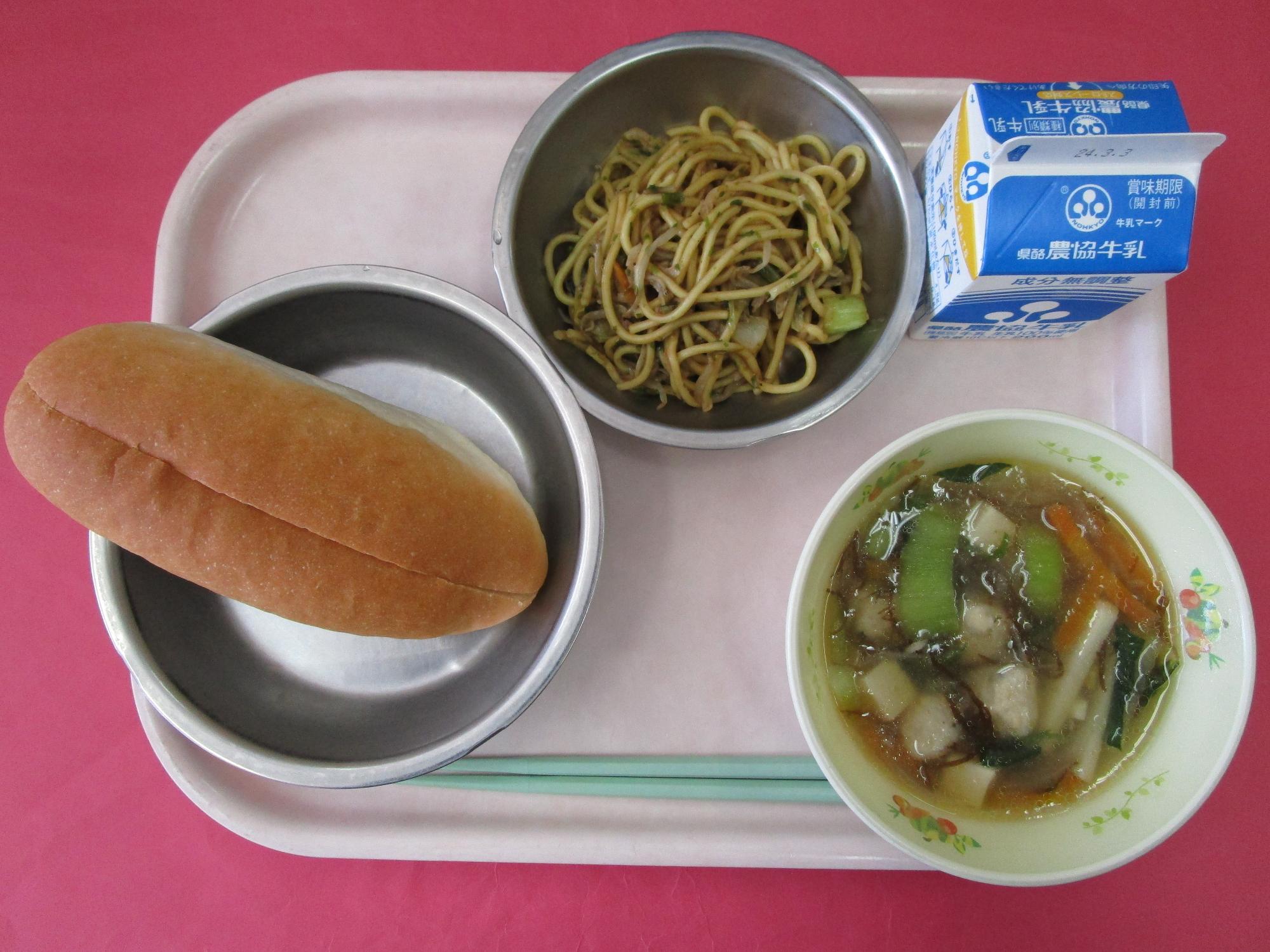 令和6年2月26日の給食画像A