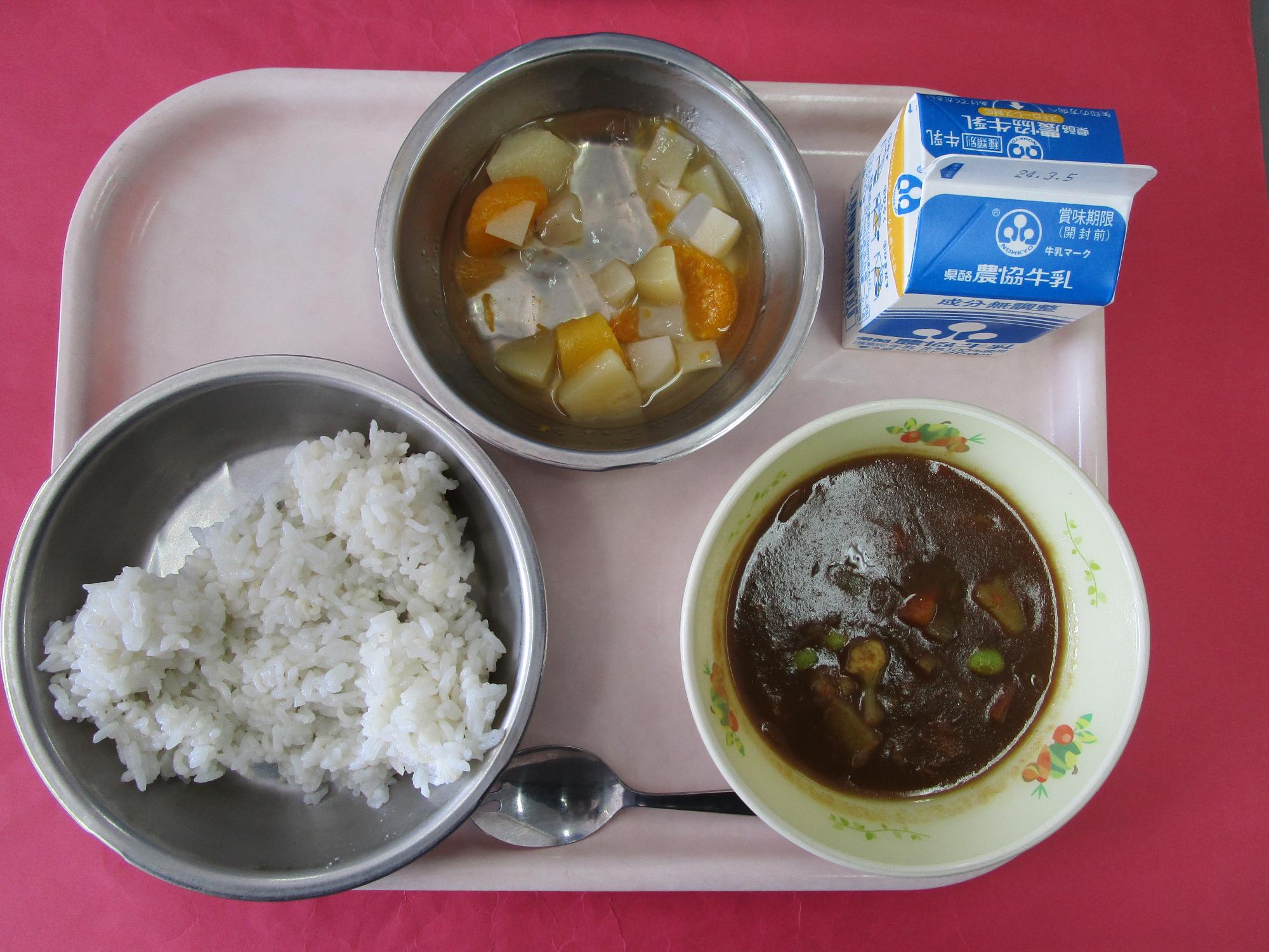 令和6年2月27日の給食画像A