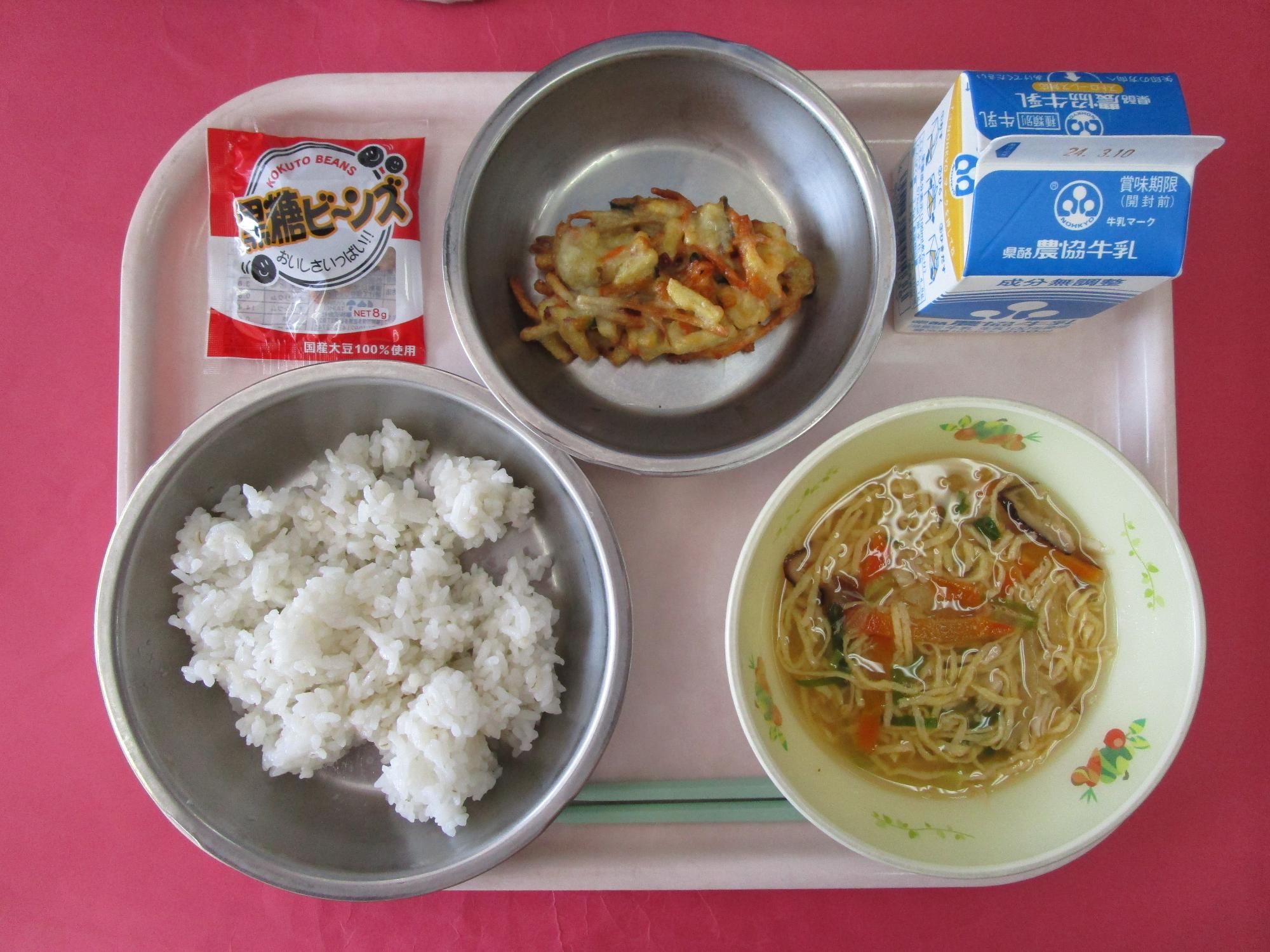 令和6年3月4日の給食画像A