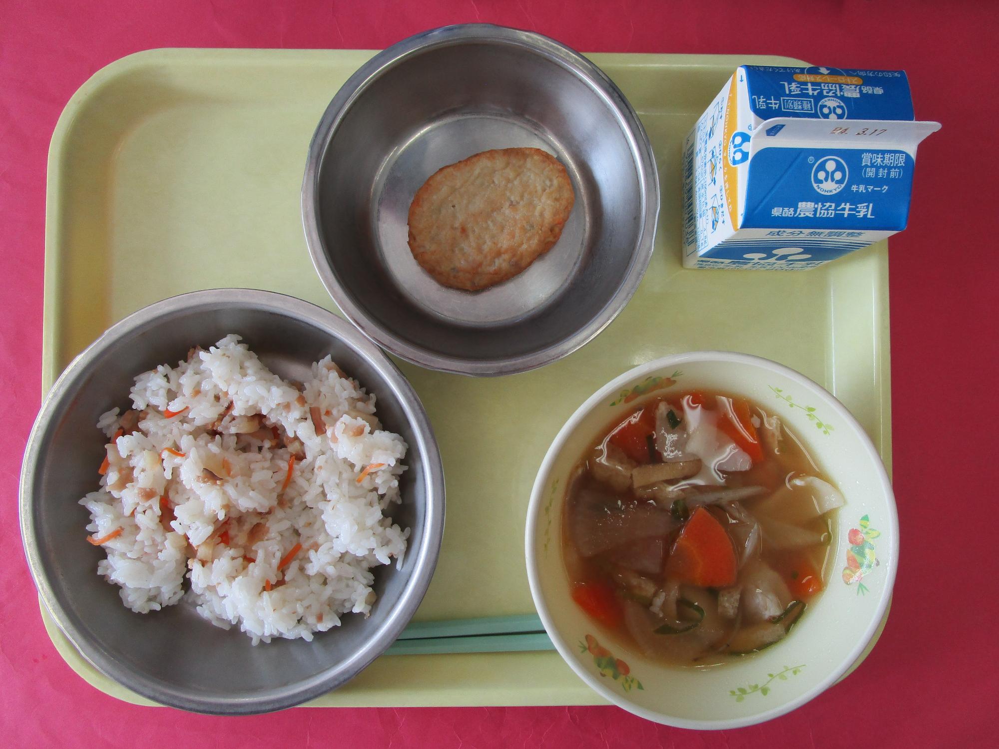 令和6年3月11日の給食画像B