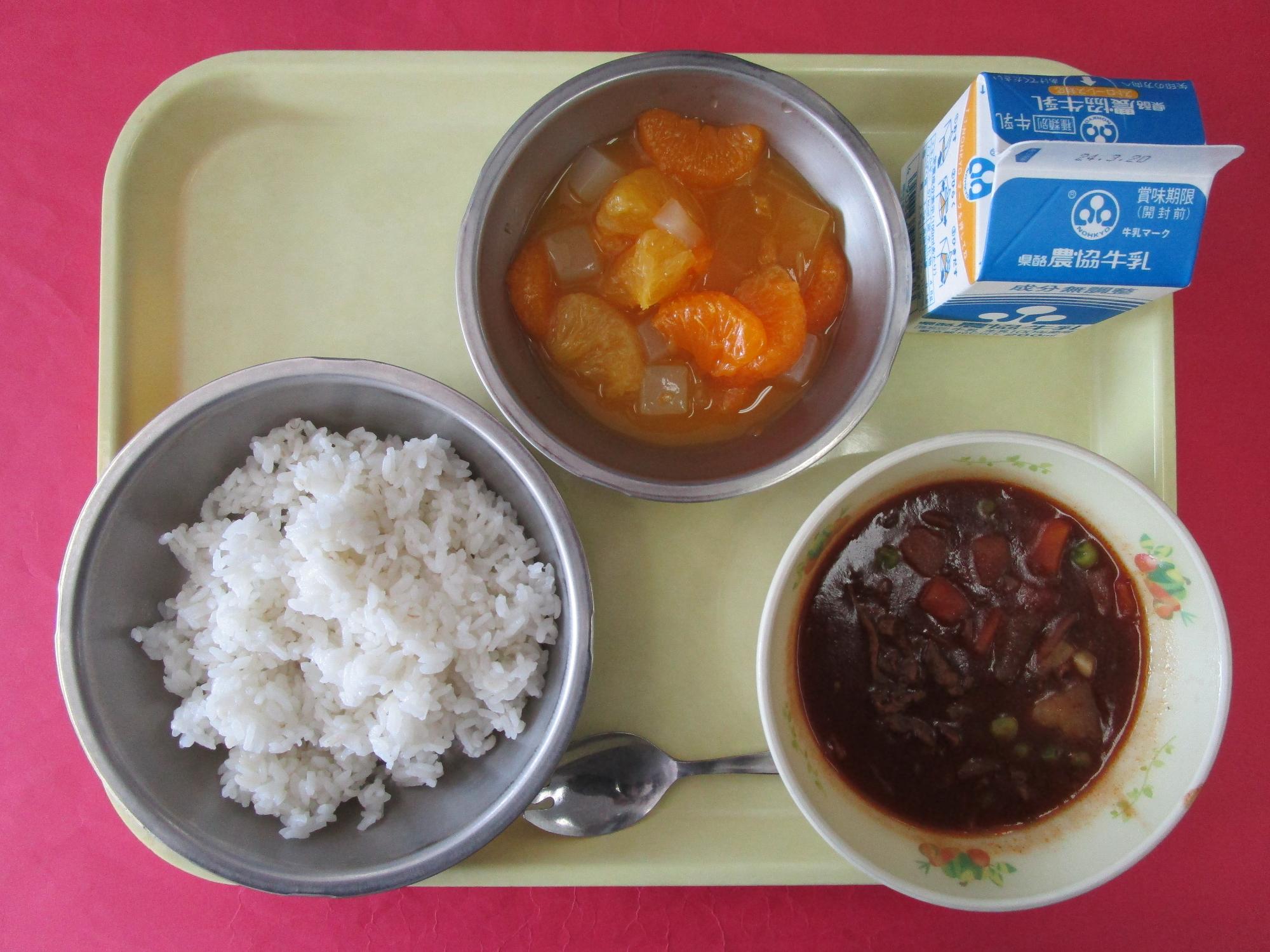 令和6年3月13日の給食画像B