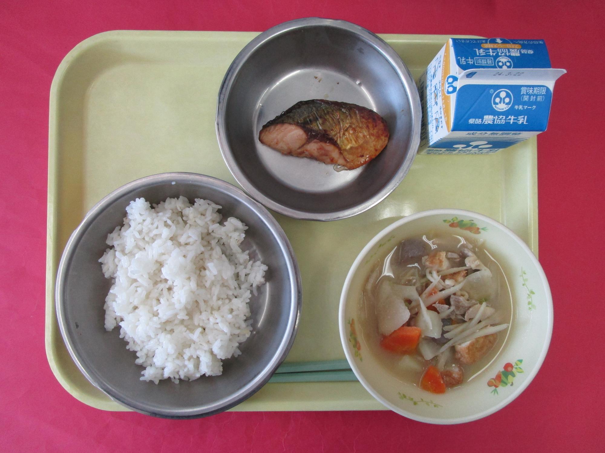 令和6年3月15日の給食画像B