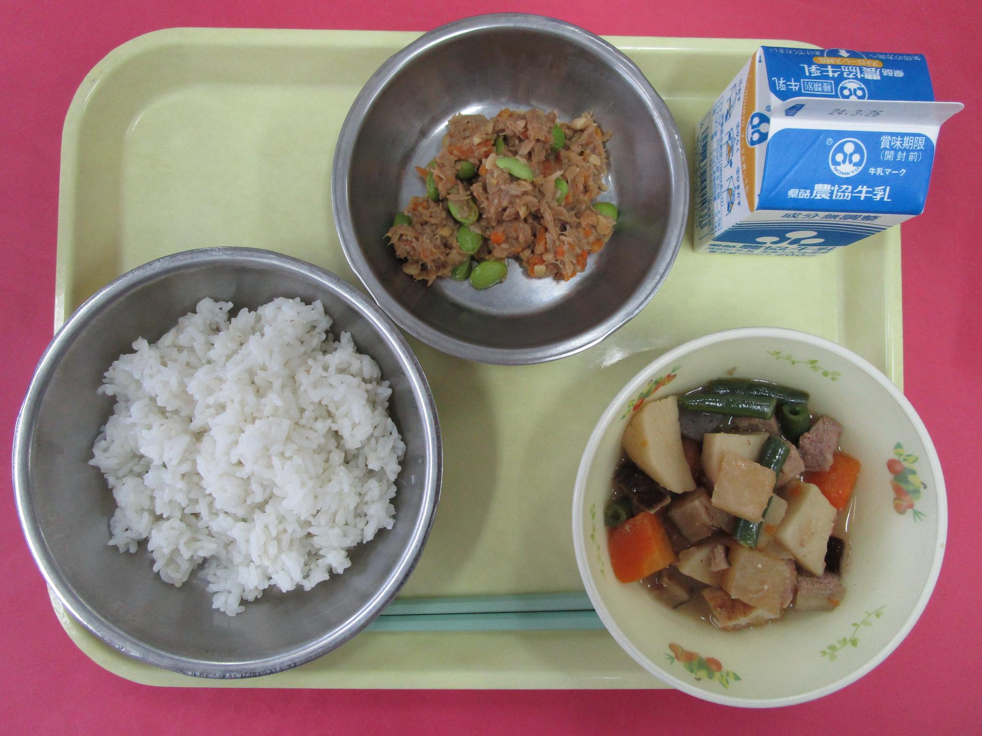 令和6年3月19日の給食画像B