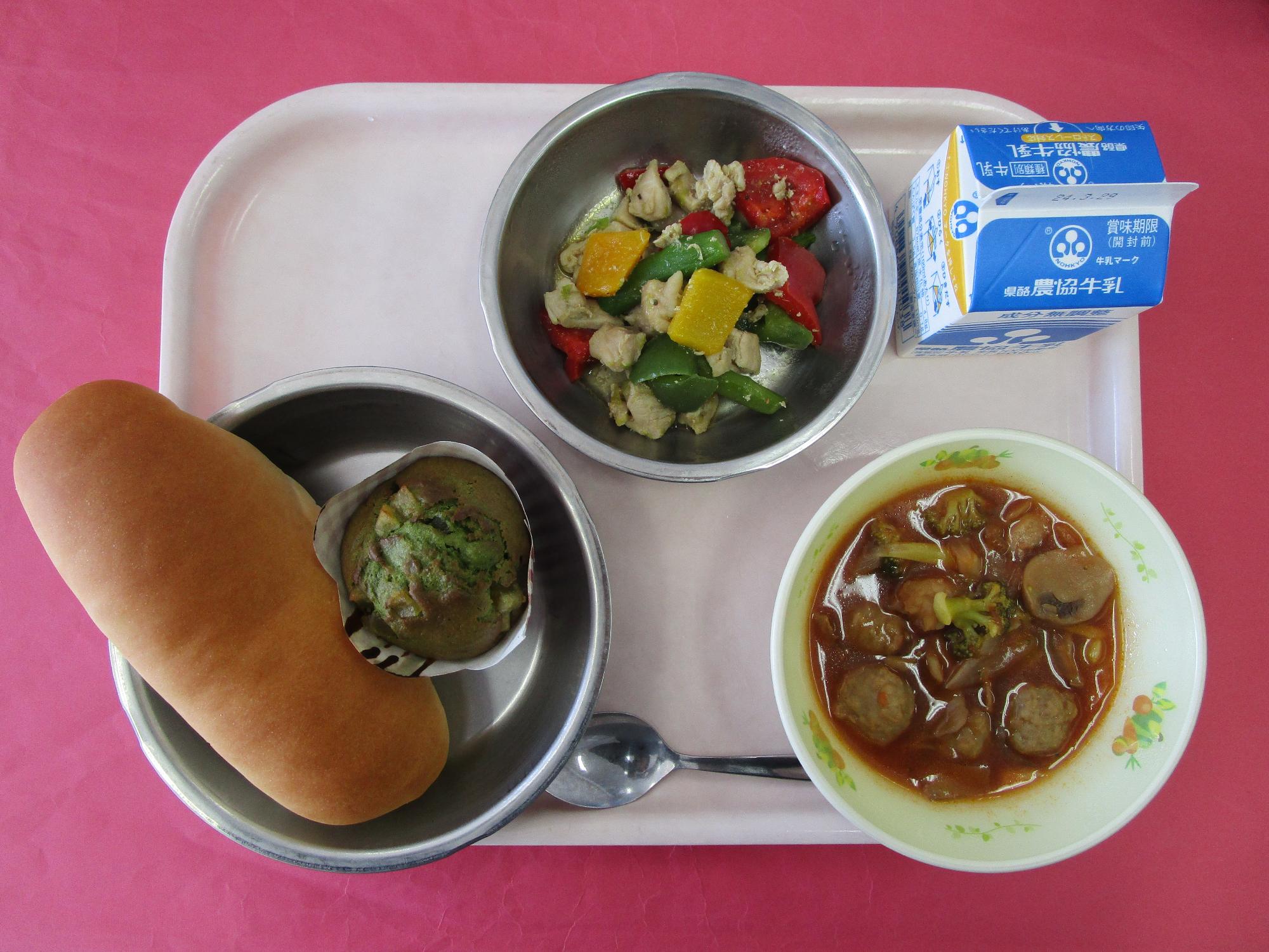 令和6年3月22日の給食画像A