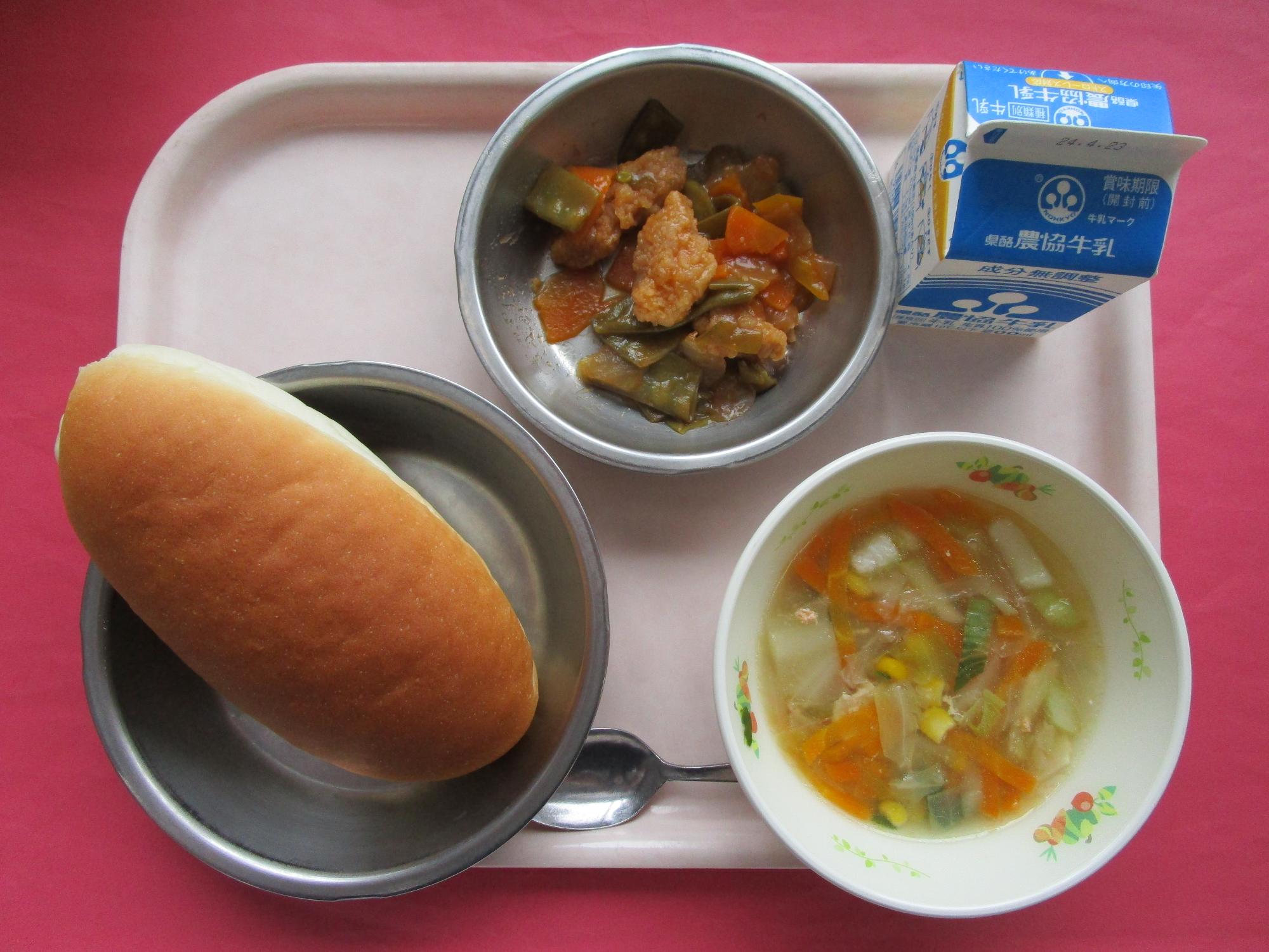 令和6年4月16日の給食画像A