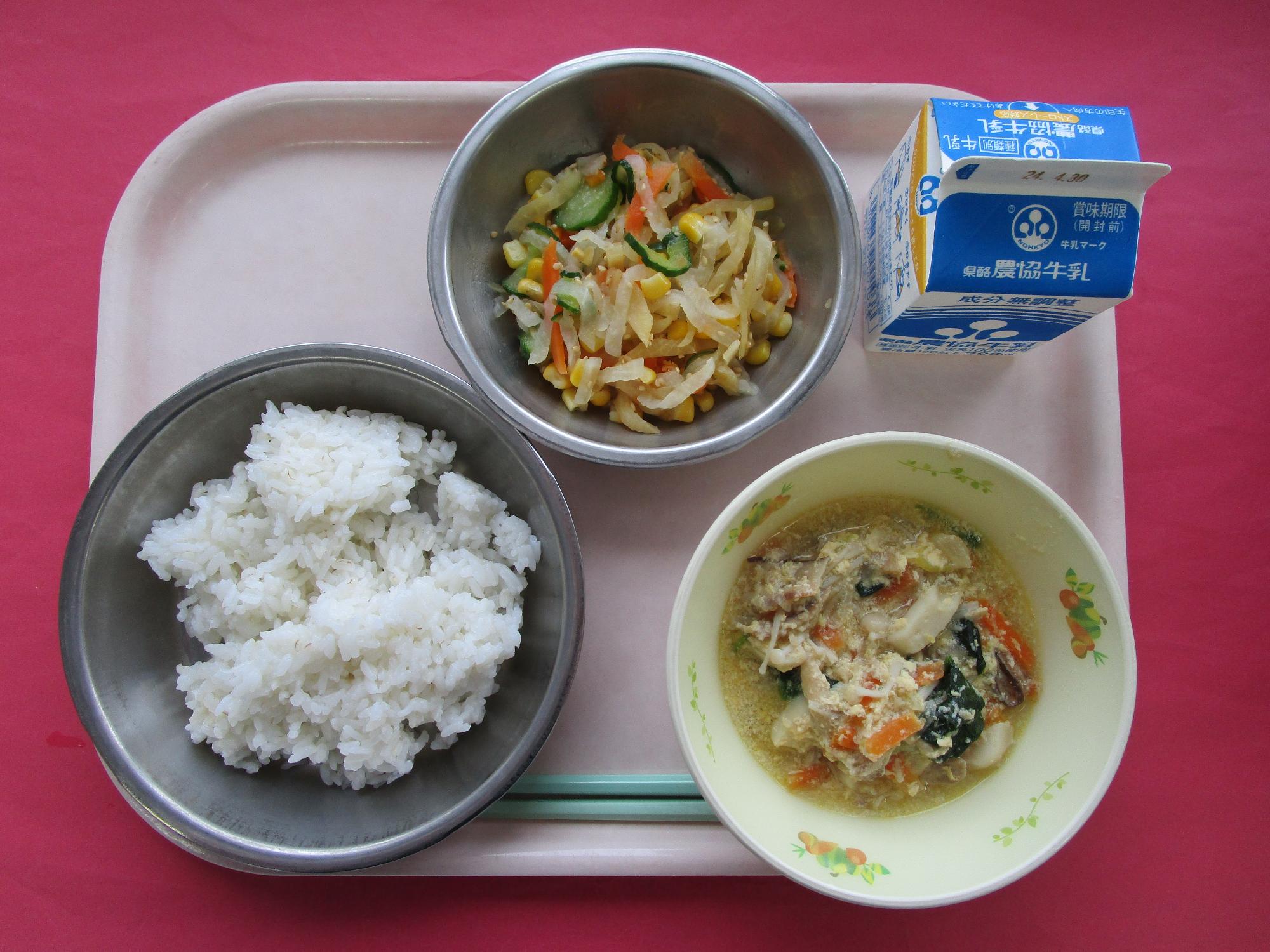 令和6年4月23日の給食画像A