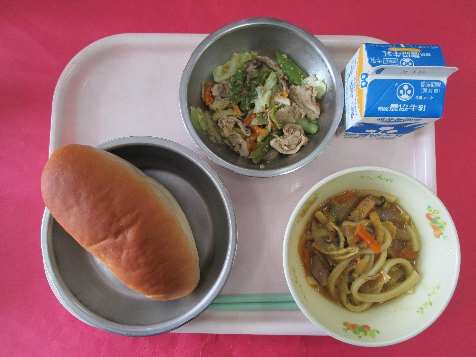 令和6年5月13日の給食画像A