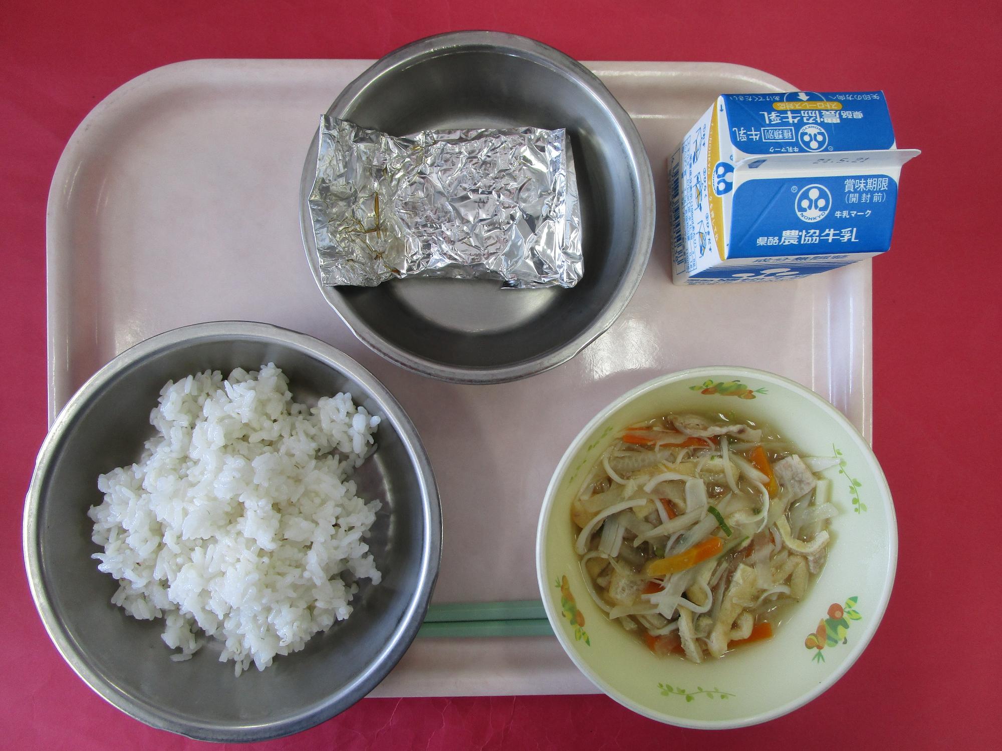 令和6年5月14日の給食画像A