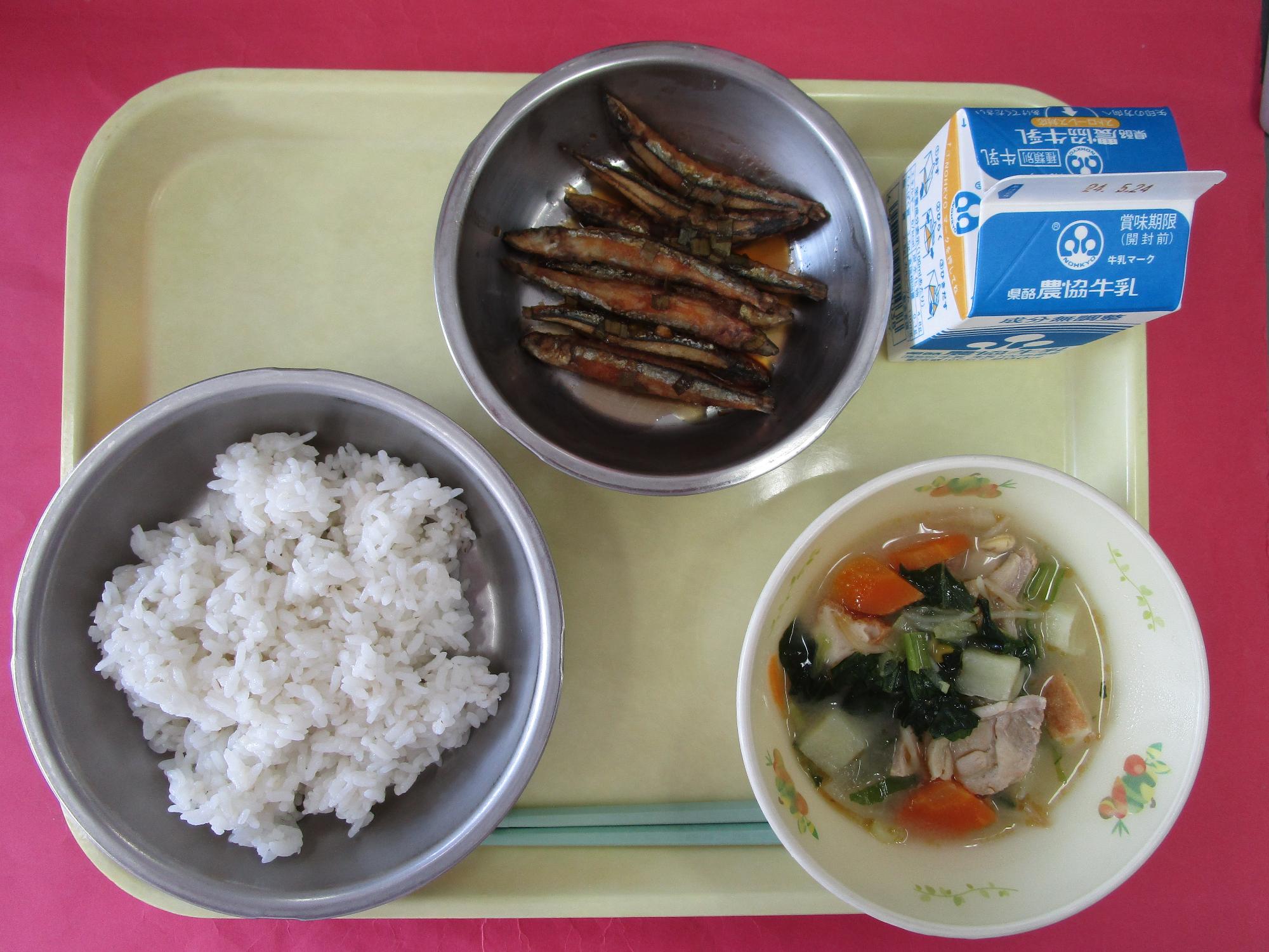 令和6年5月17日の給食画像B