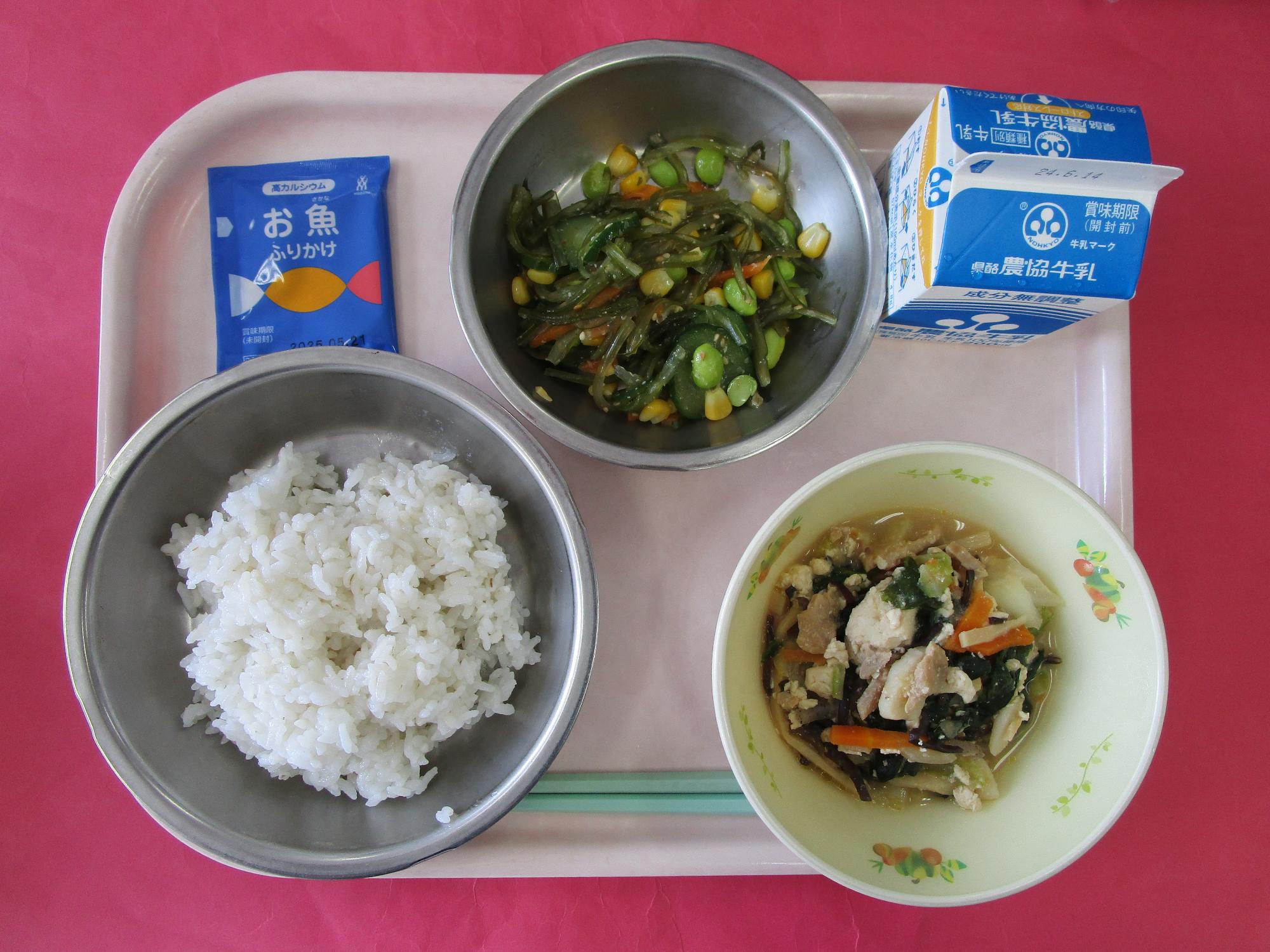 令和6年6月7日の給食画像A