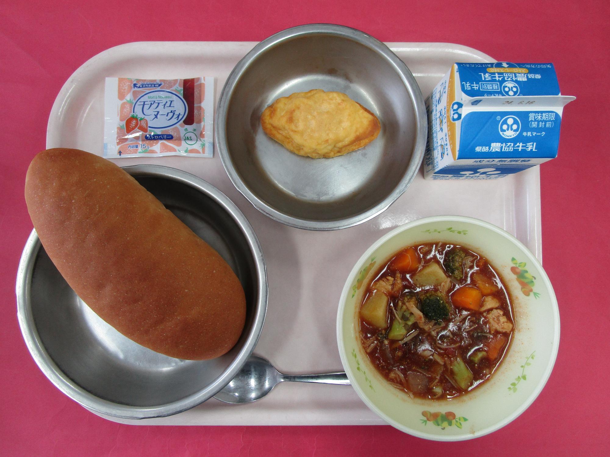 令和6年6月10日の給食画像A