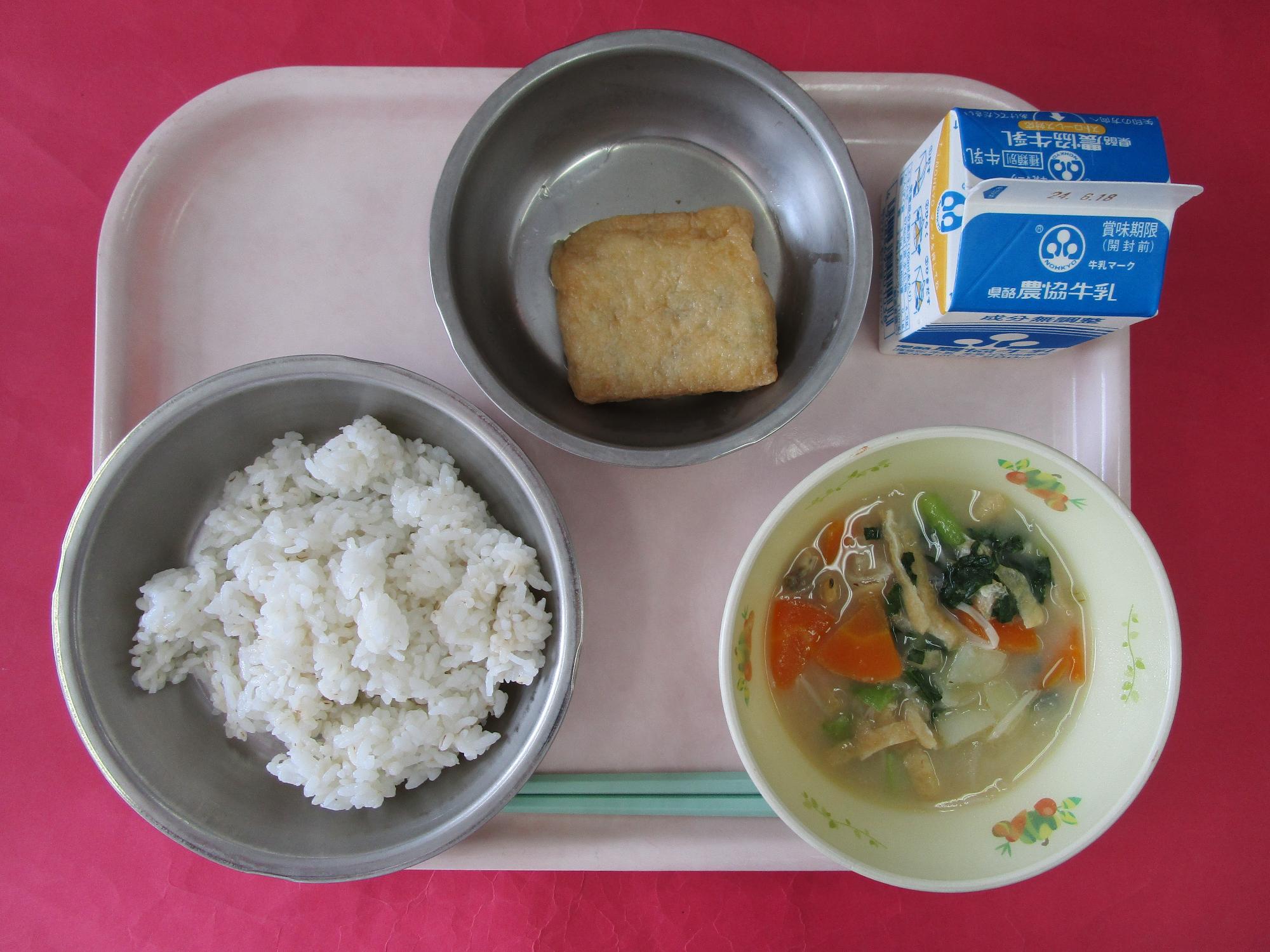 令和6年6月11日の給食画像A