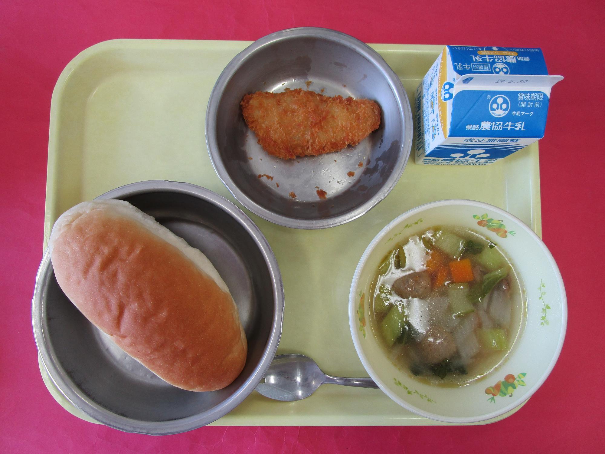 令和6年6月13日の給食画像B