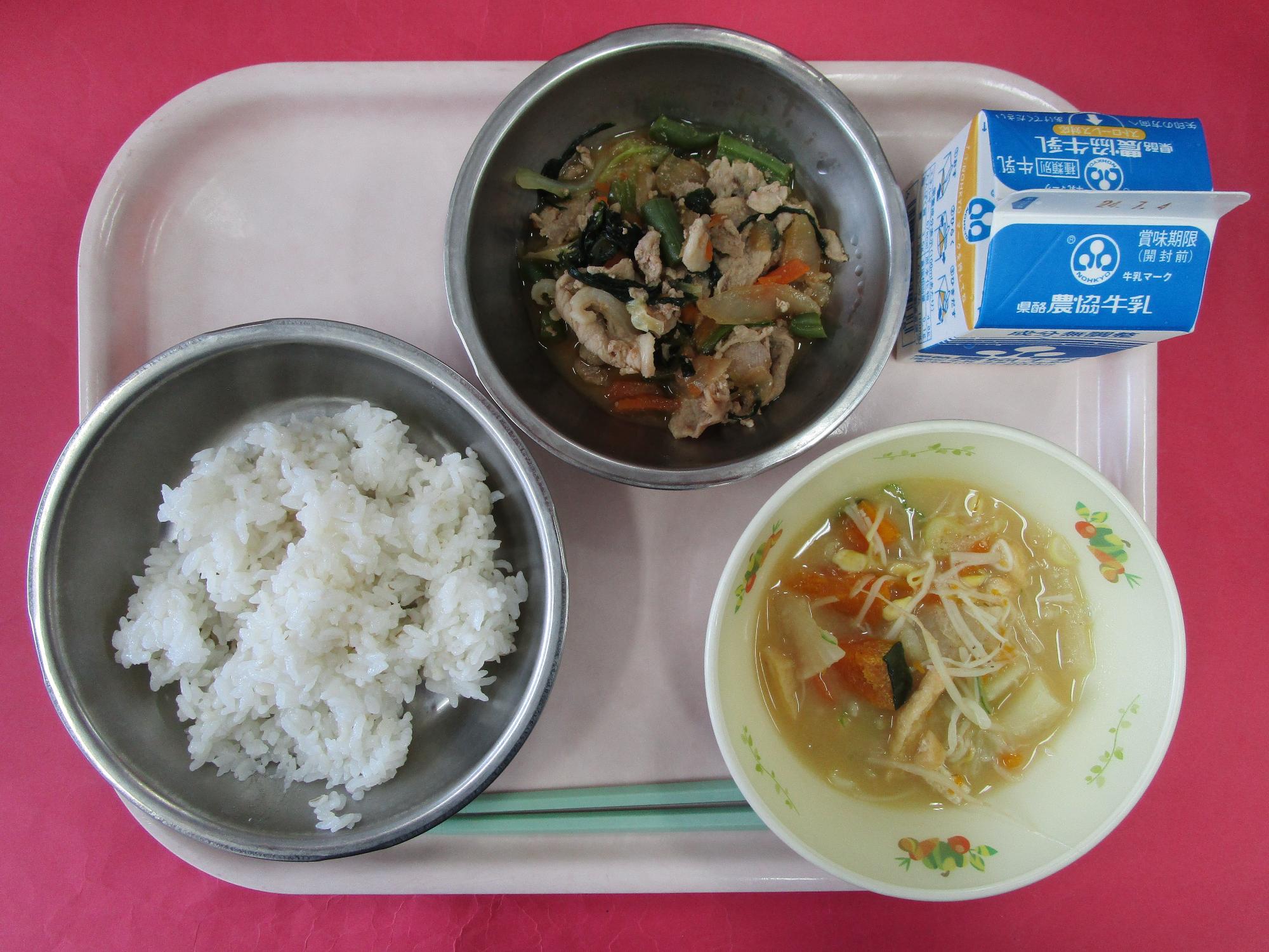 令和6年6月27日の給食画像A