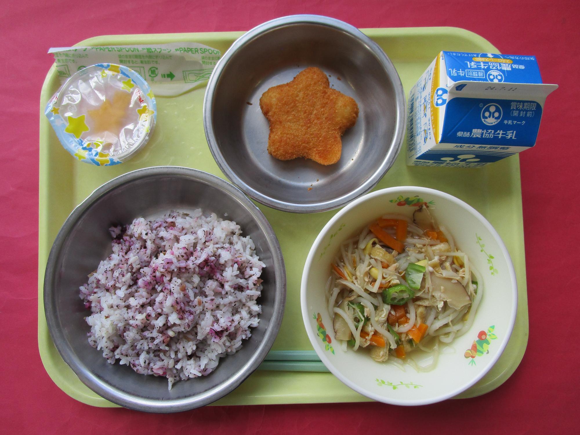 令和6年7月4日の給食画像B