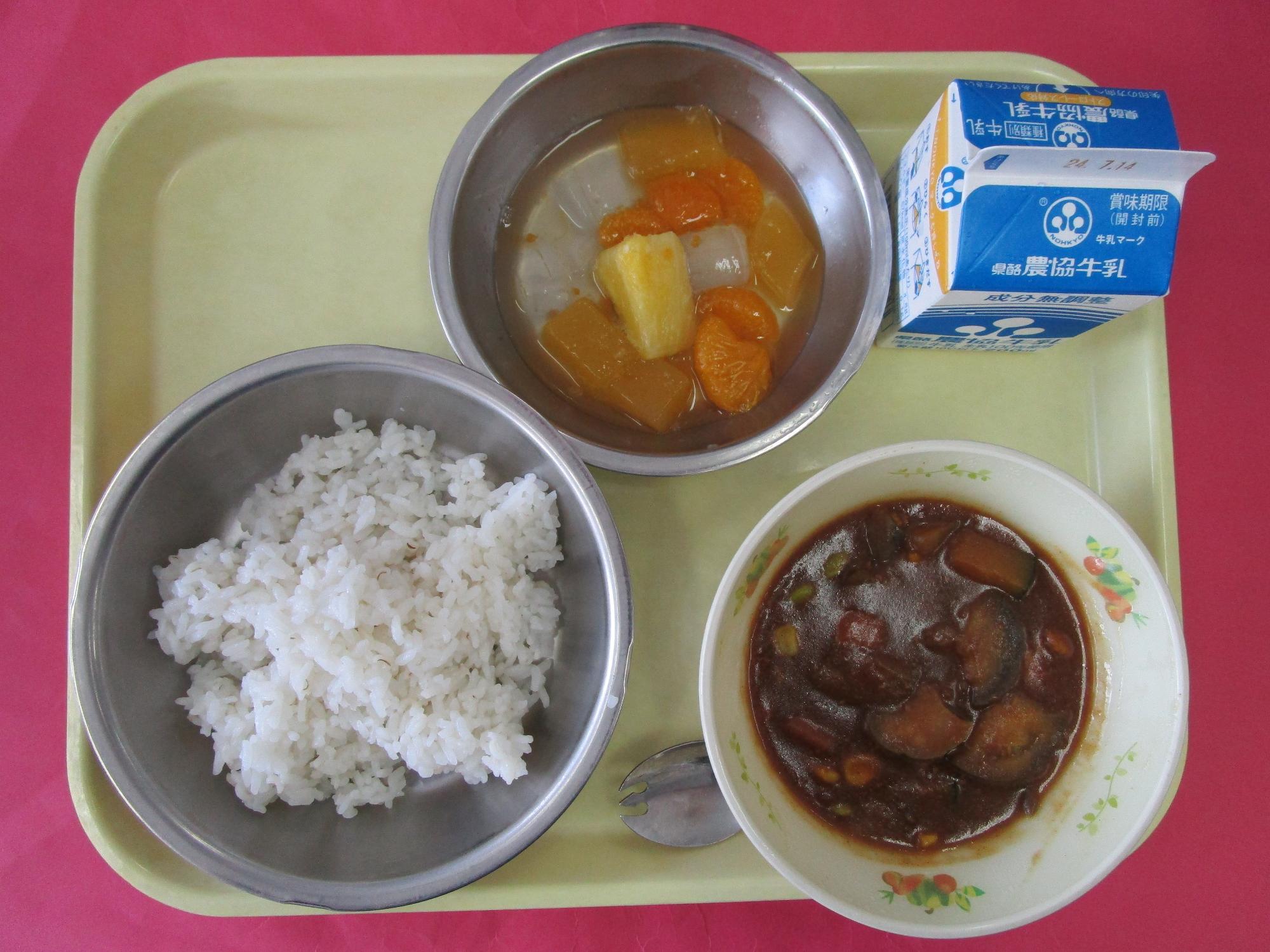 令和6年7月8日の給食画像B