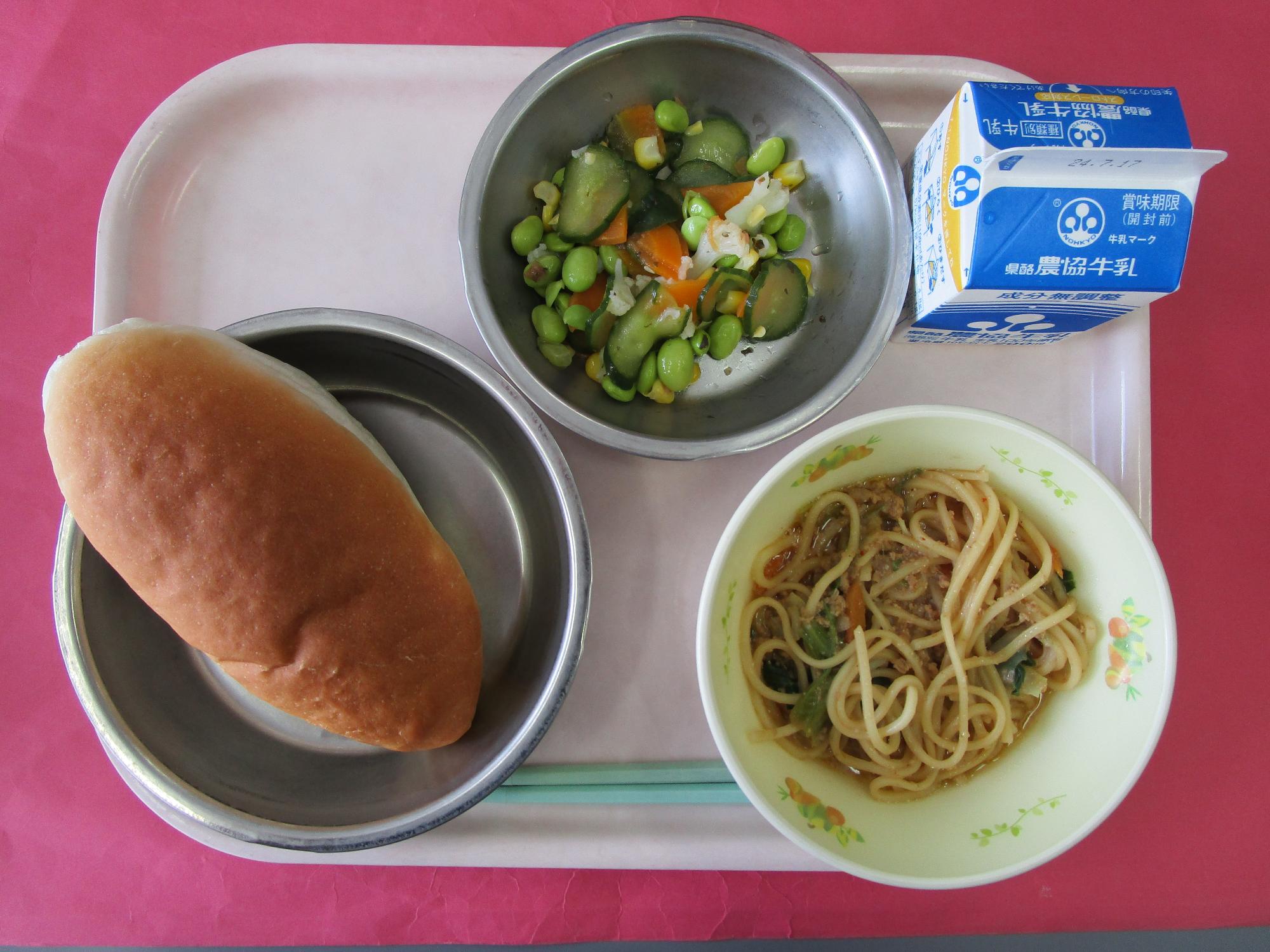 令和6年7月10日の給食画像A