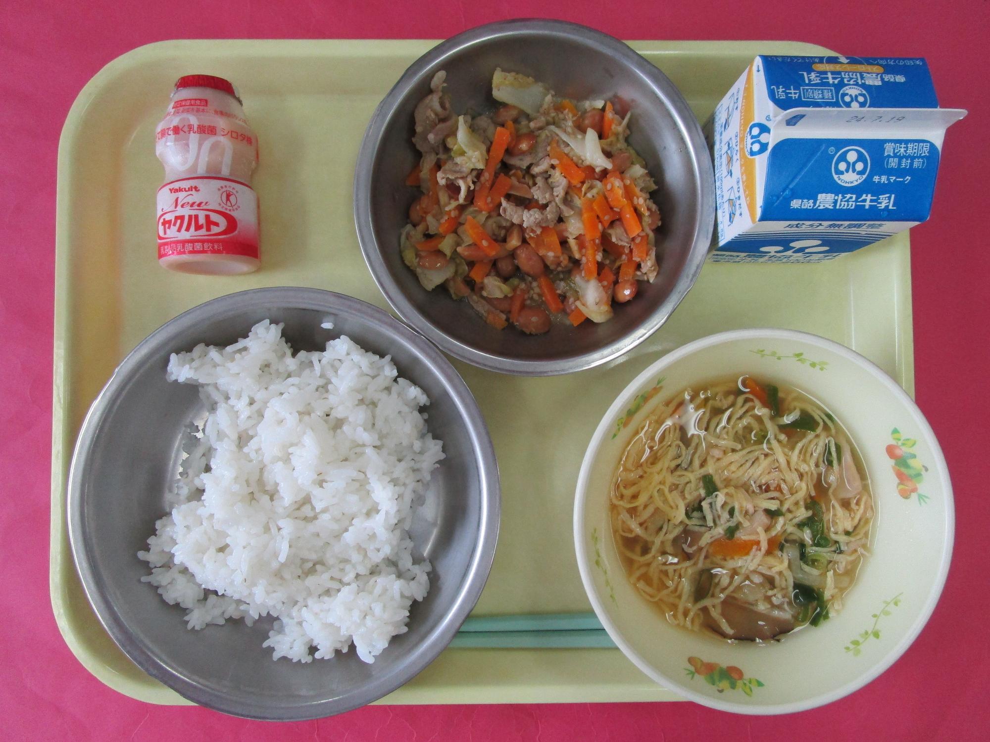 令和6年7月12日の給食画像B