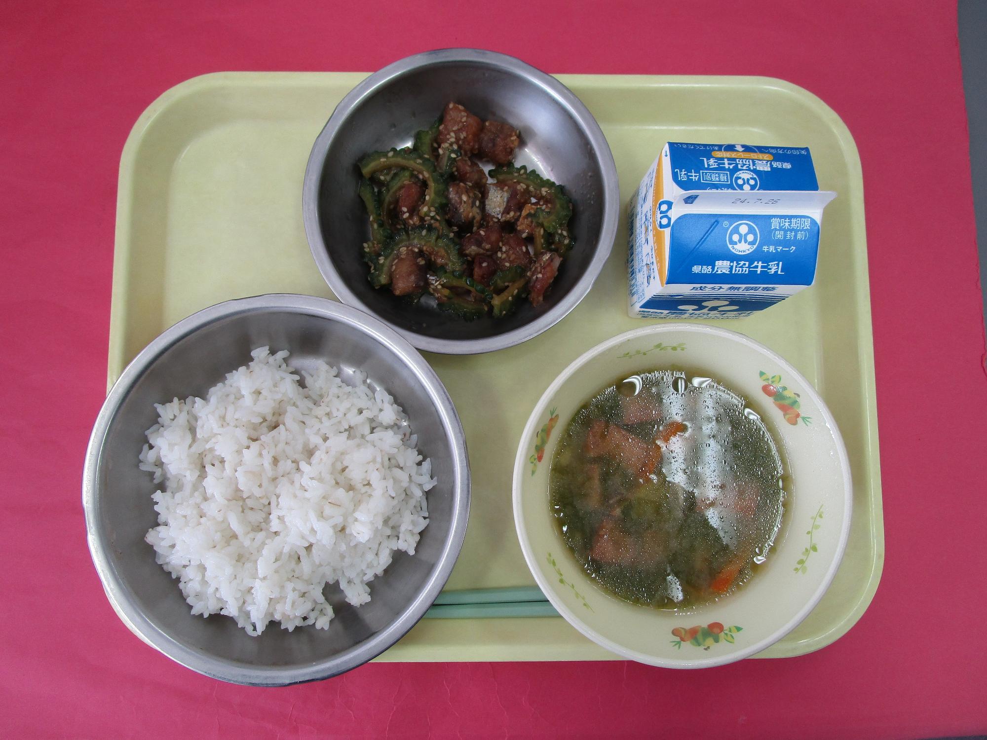 令和6年7月19日金曜日の給食画像B