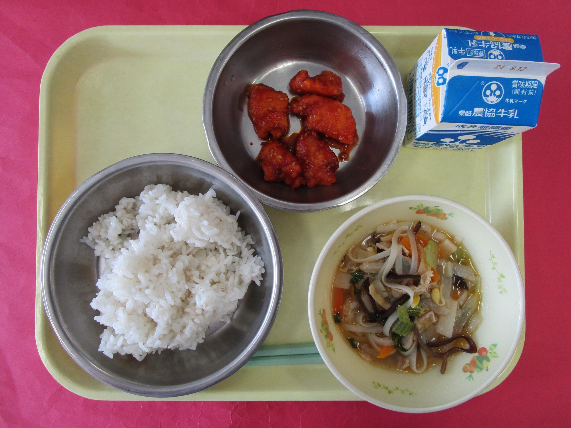 令和6年9月5日の給食画像B