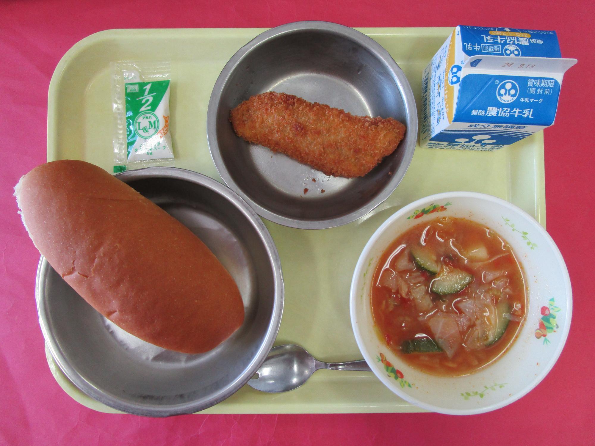 令和6年9月6日の給食画像B
