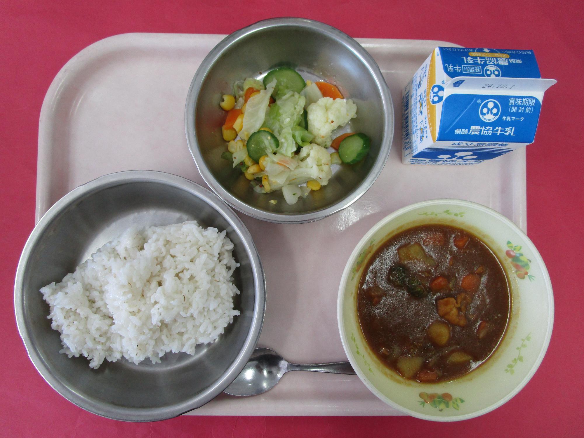 令和6年9月24日の給食画像A