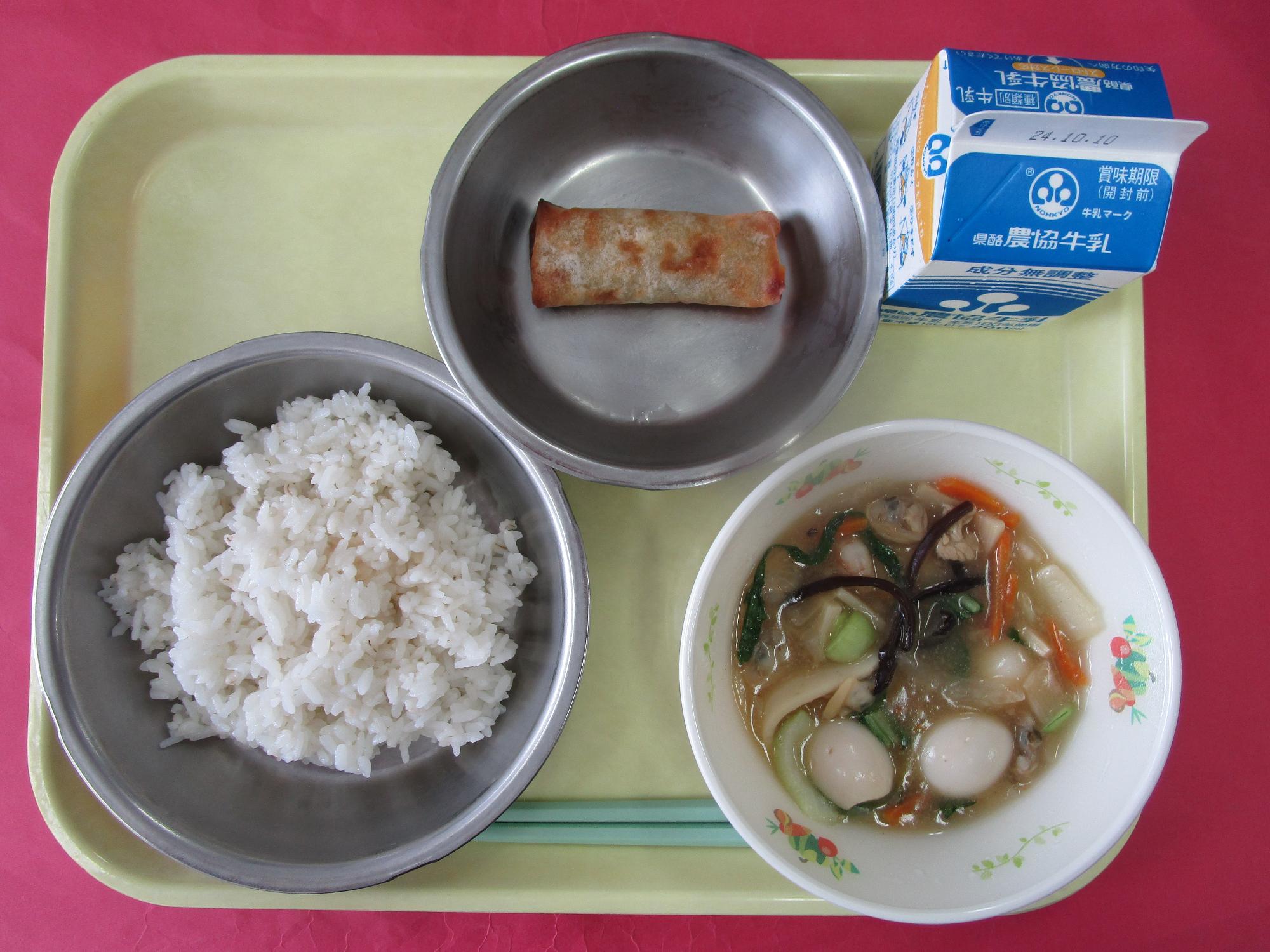 令和6年10月3日の給食画像B