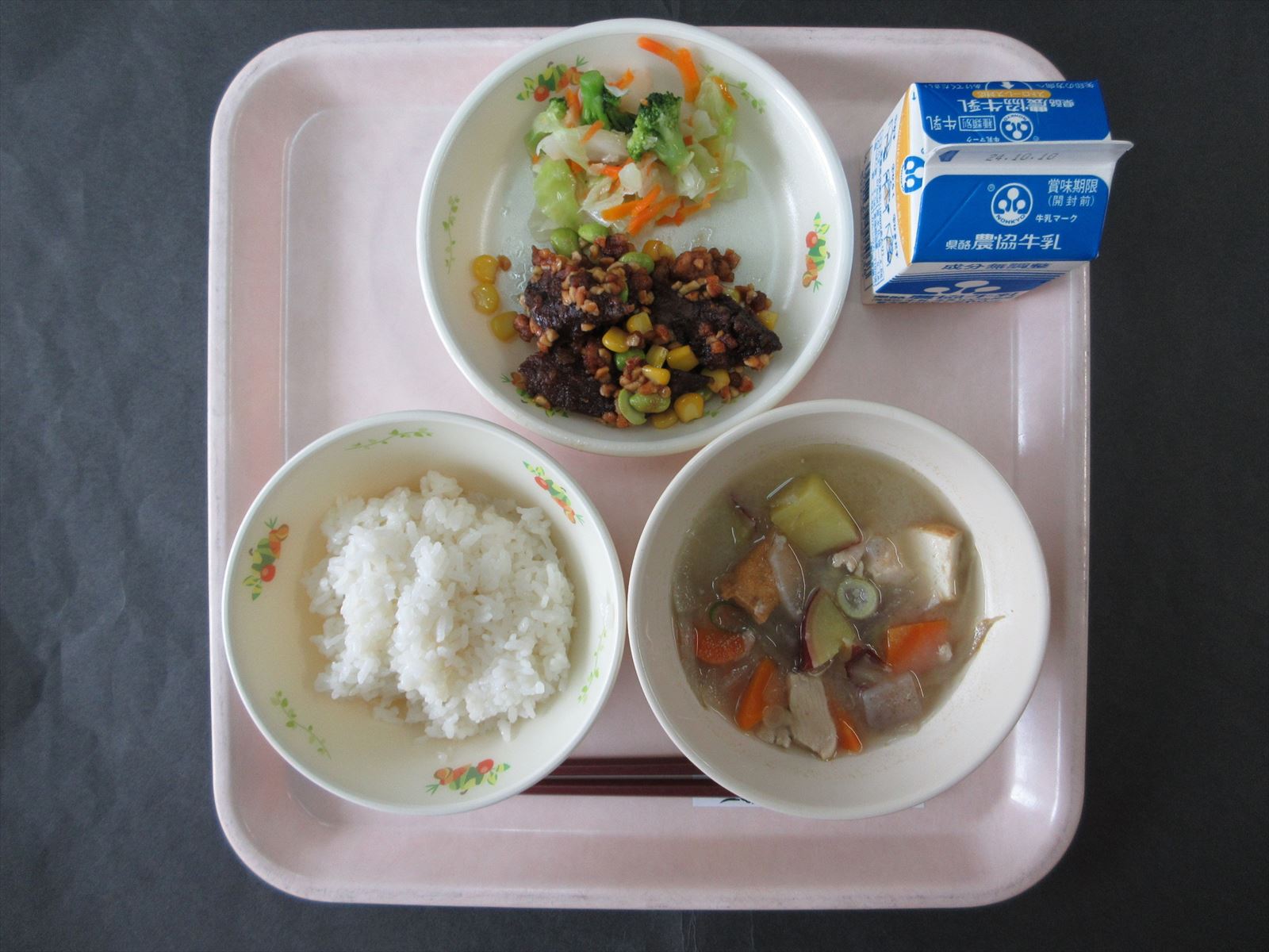 令和6年10月3日木曜日の給食画像