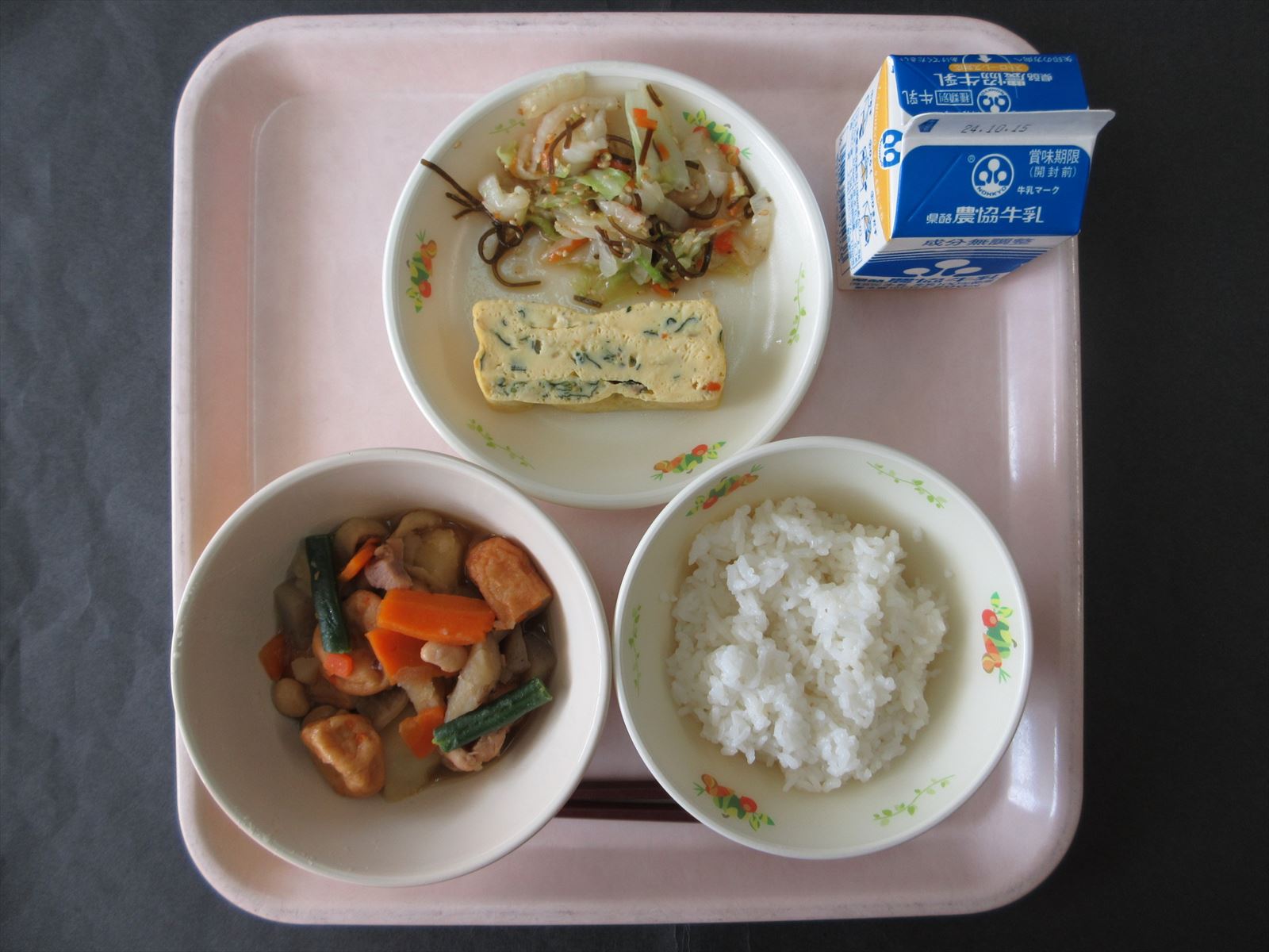 令和6年10月8日火曜日の給食画像