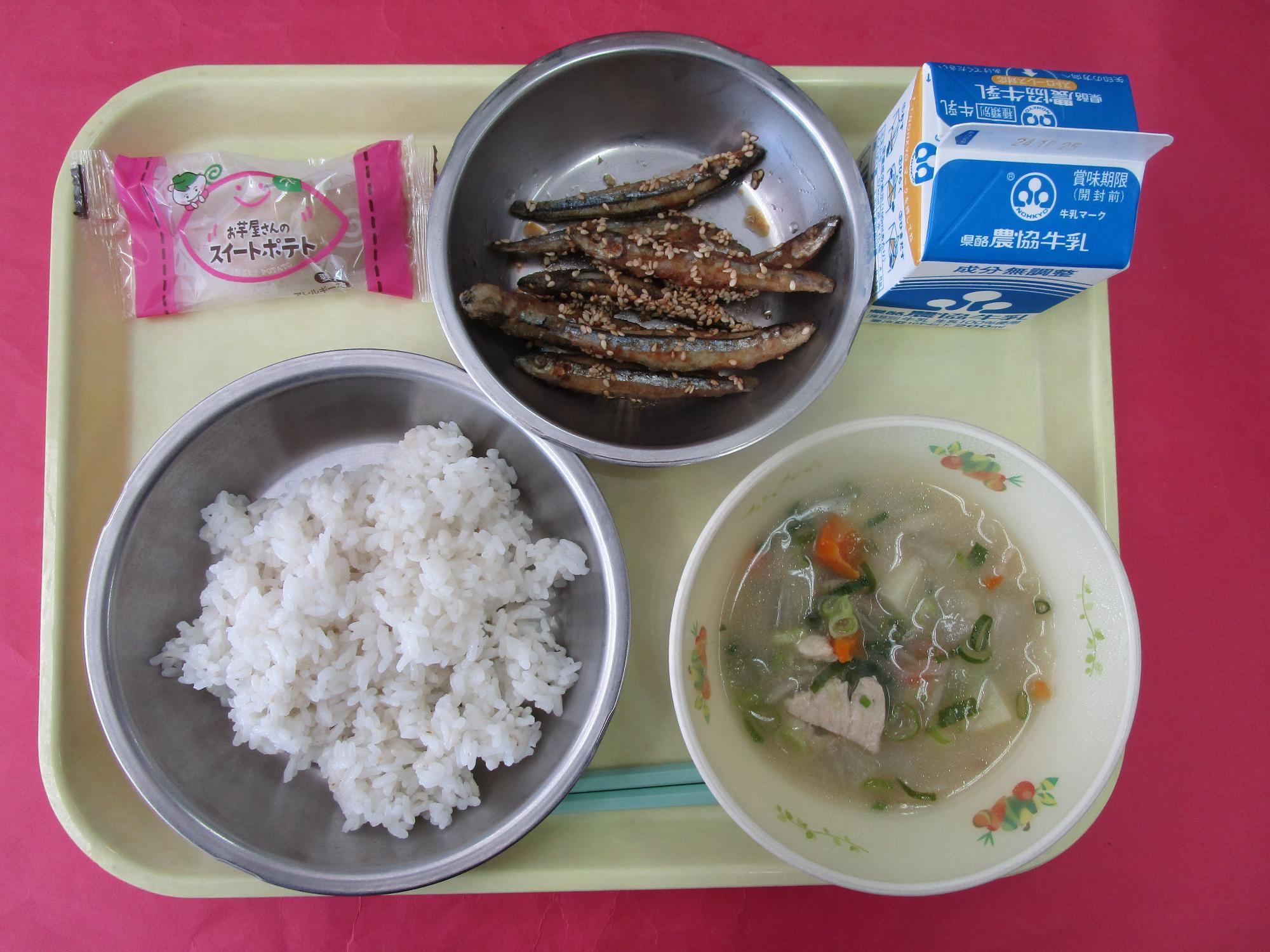令和6年10月18日の給食画像B