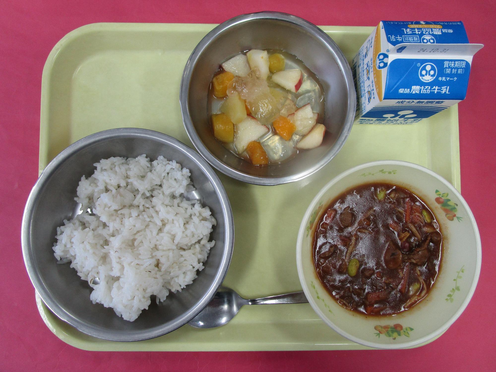 令和6年10月24日の給食画像B