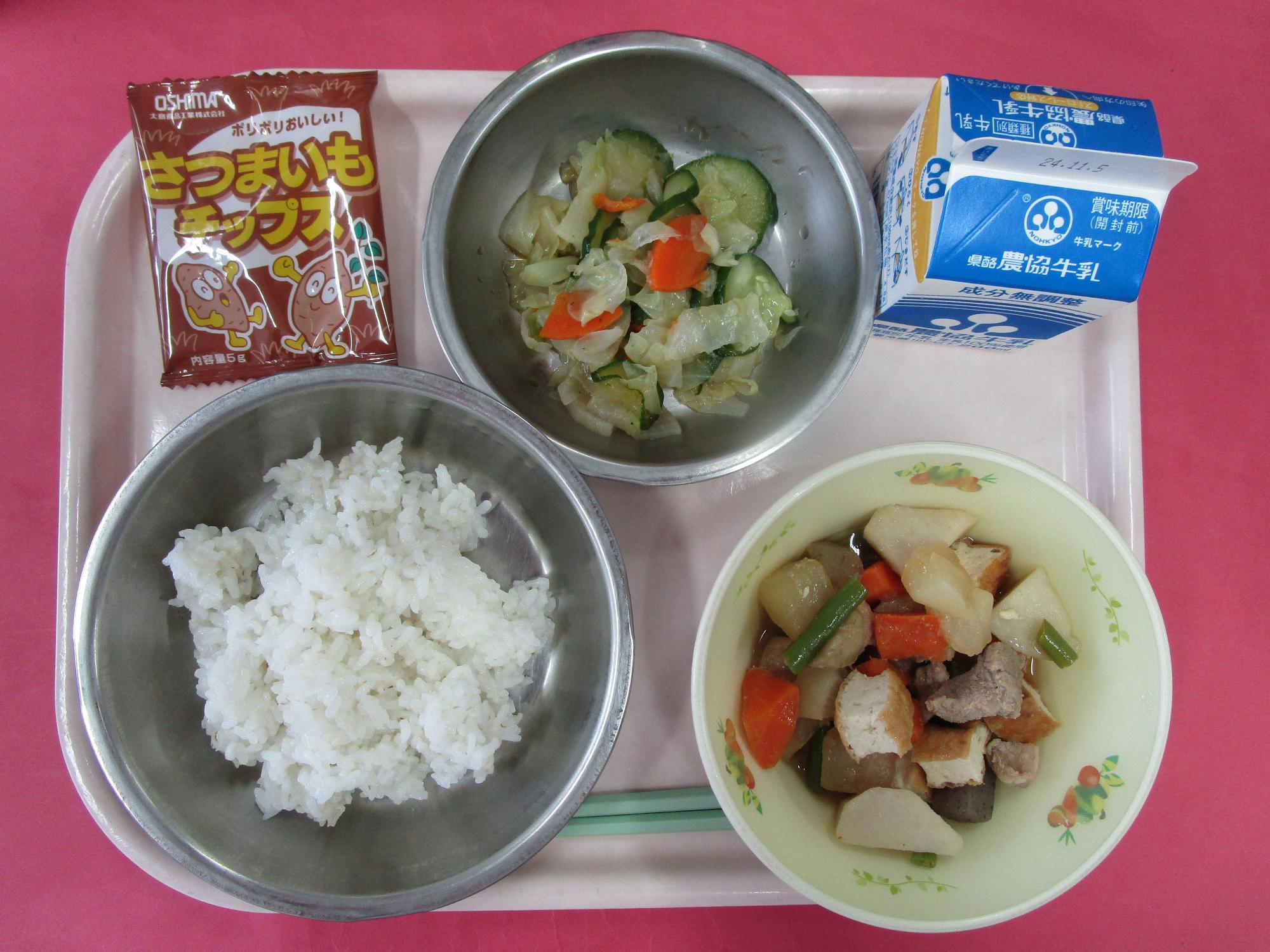 令和6年10月29日の給食画像A