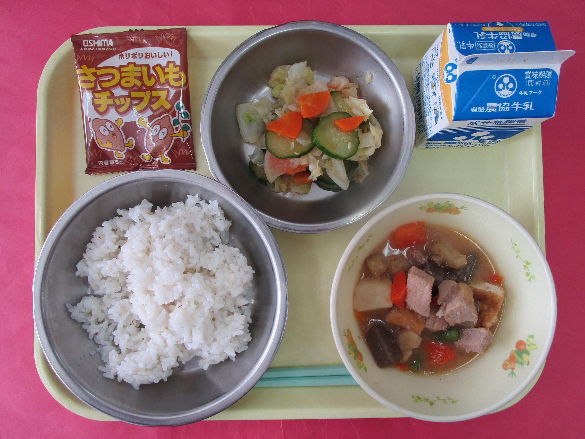 令和6年10月30日の給食画像B