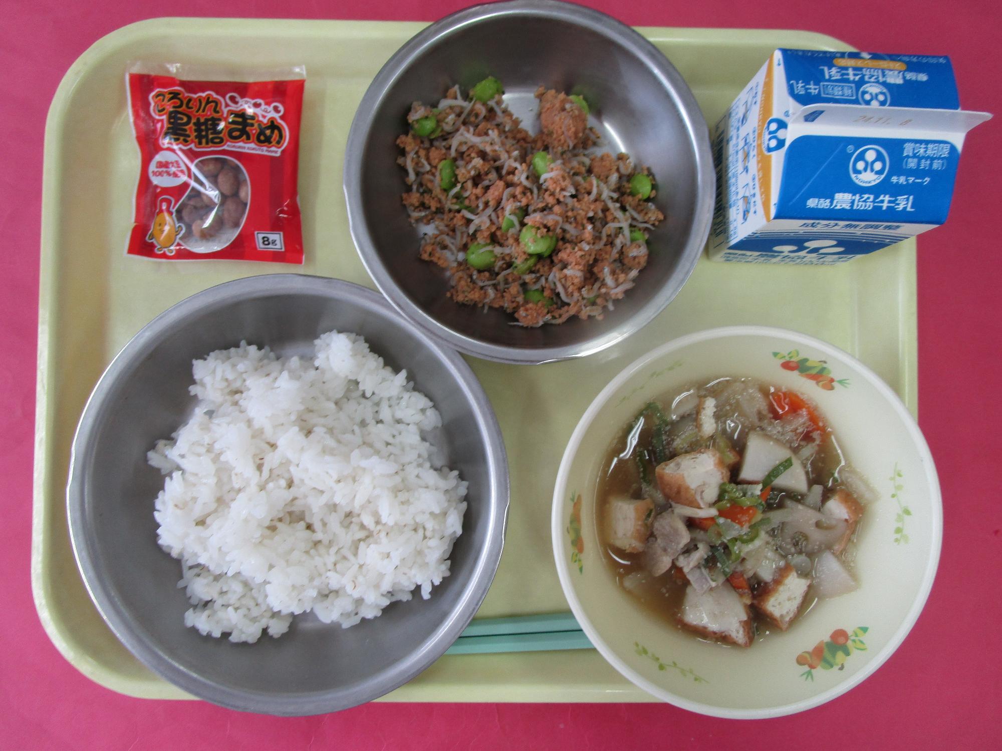 令和6年11月1日の給食画像B