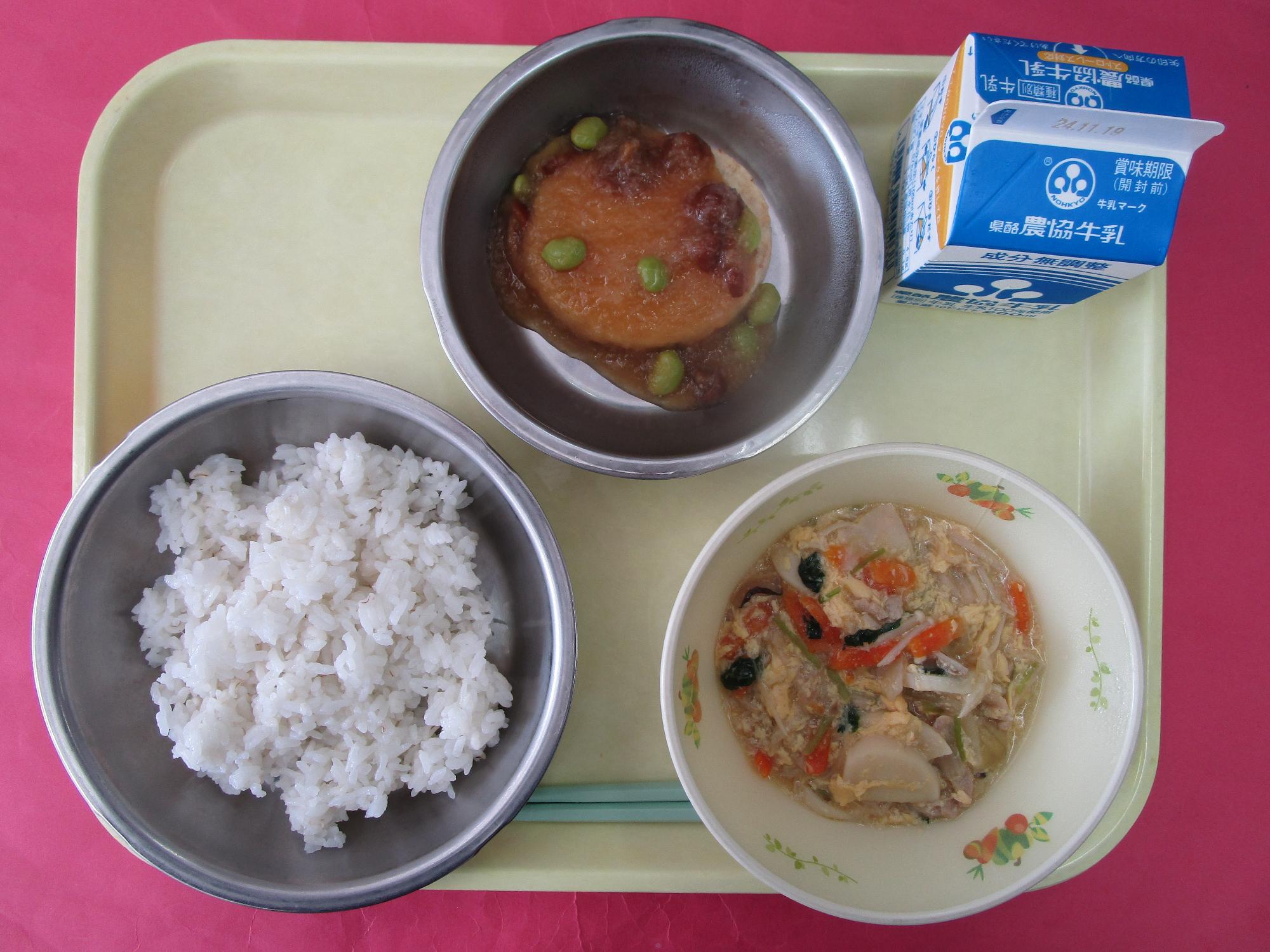令和6年11月12日の給食画像B