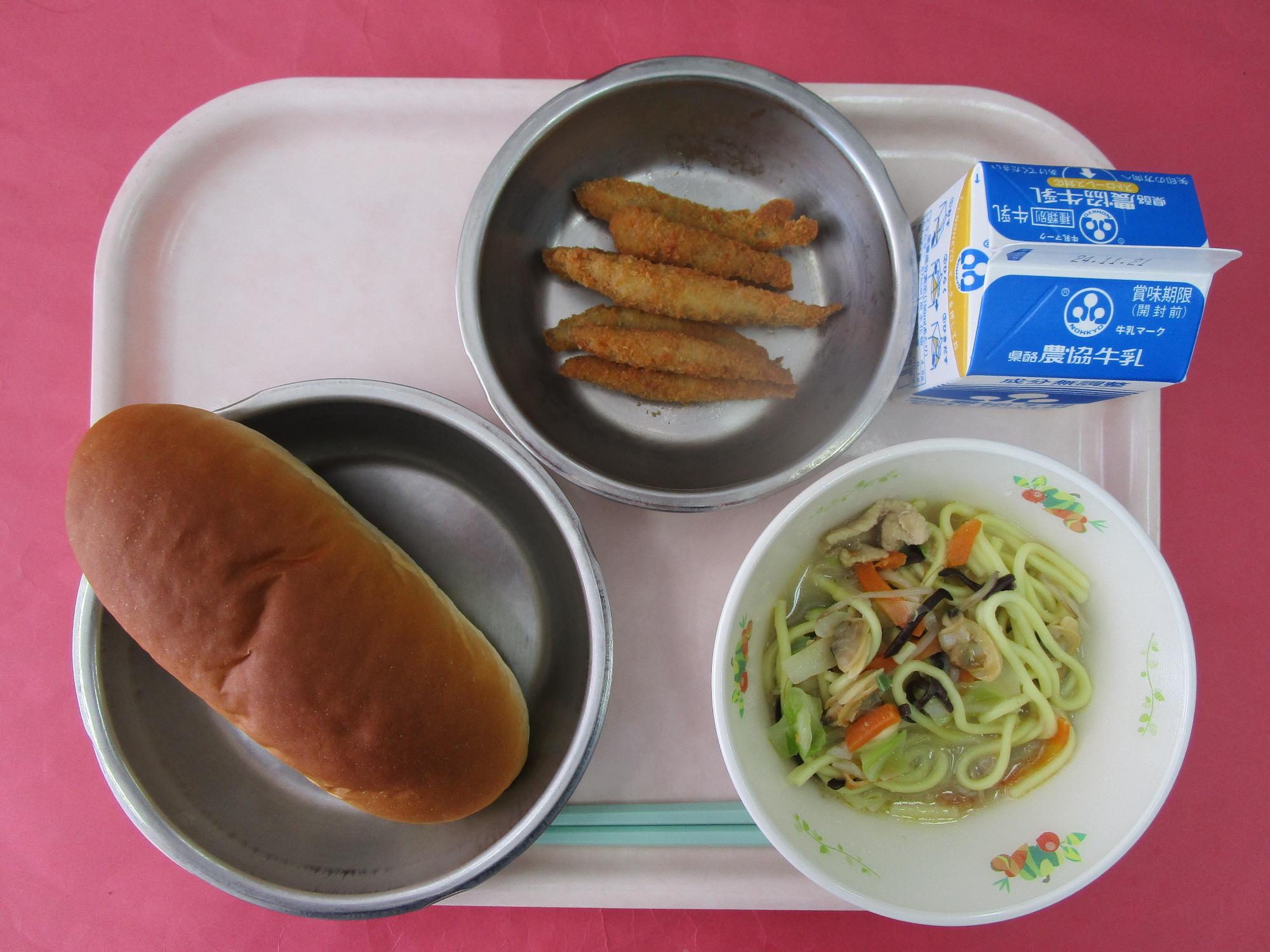 令和6年11月14日の給食画像A
