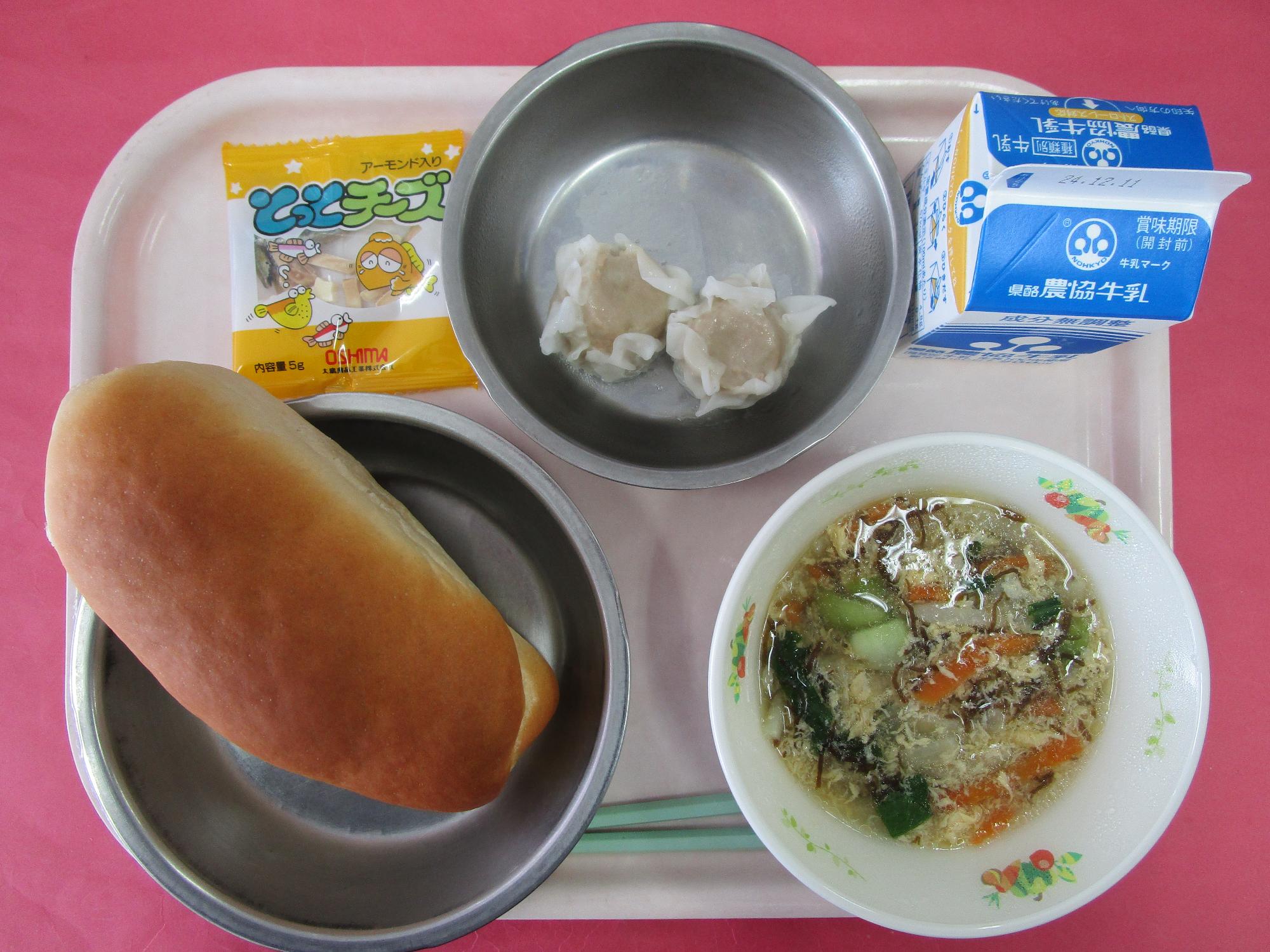 令和6年12月4日の給食画像A
