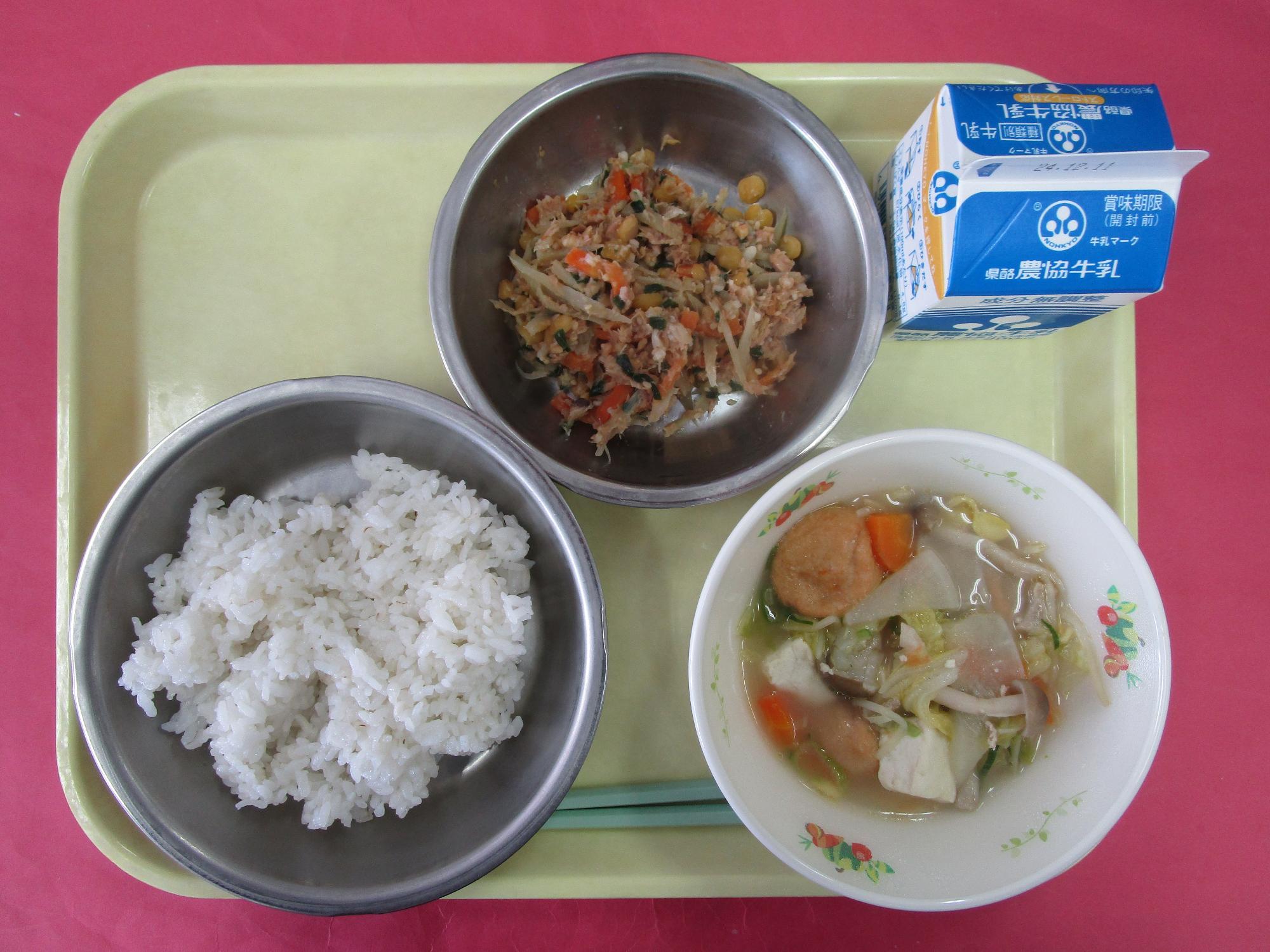 令和6年12月4日の給食画像B