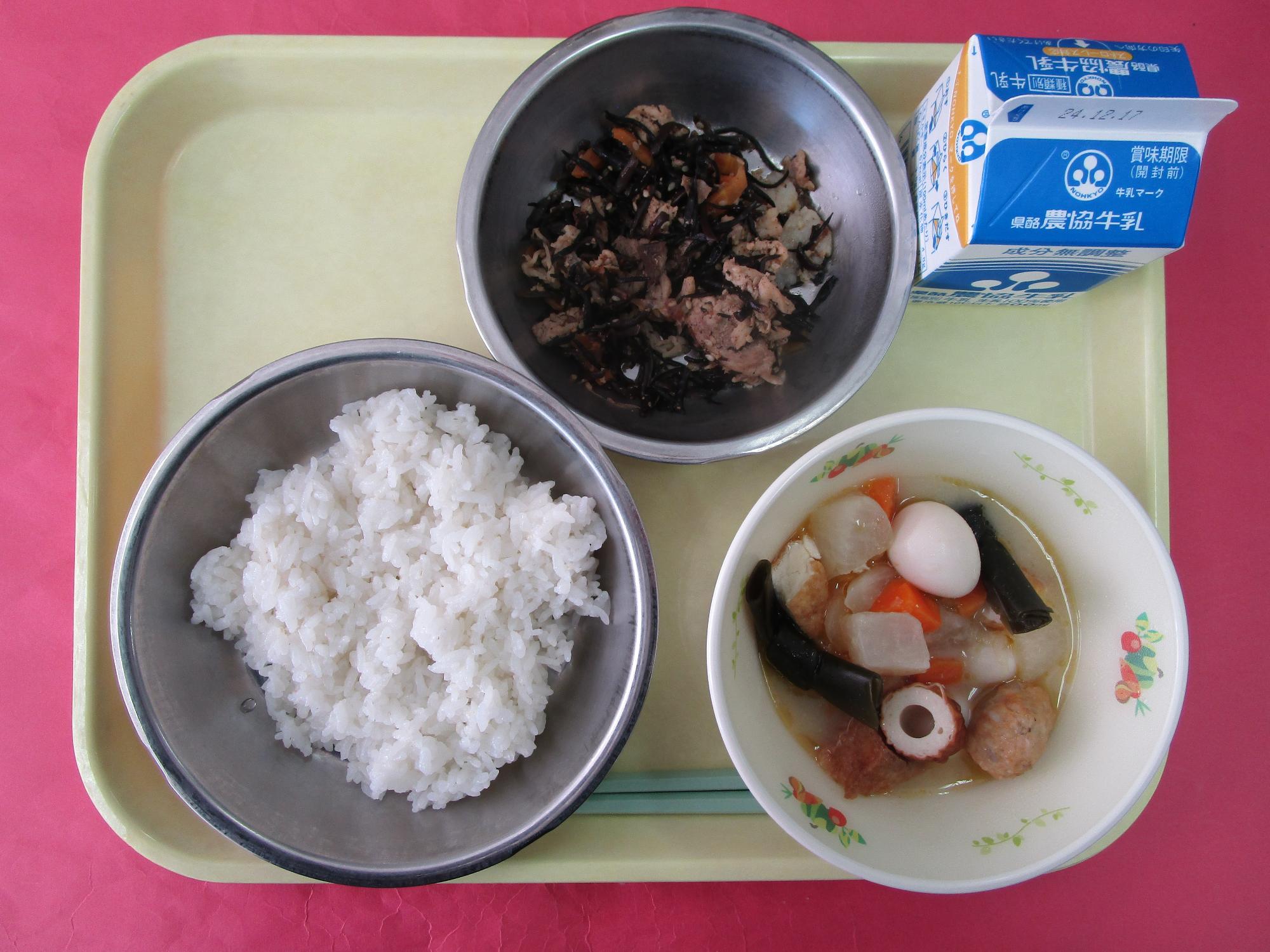令和6年12月10日の給食画像B