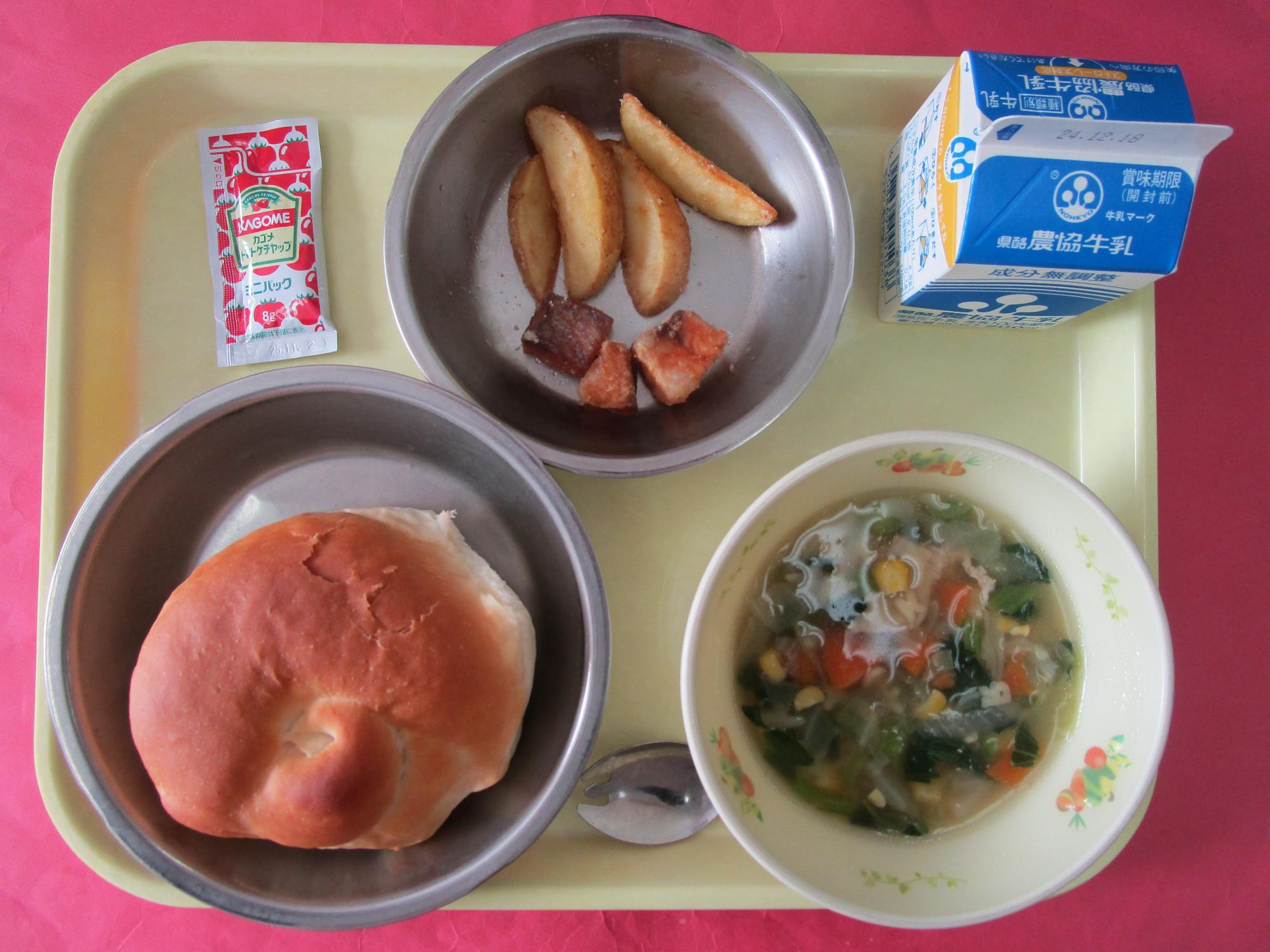 令和6年12月11日の給食画像B