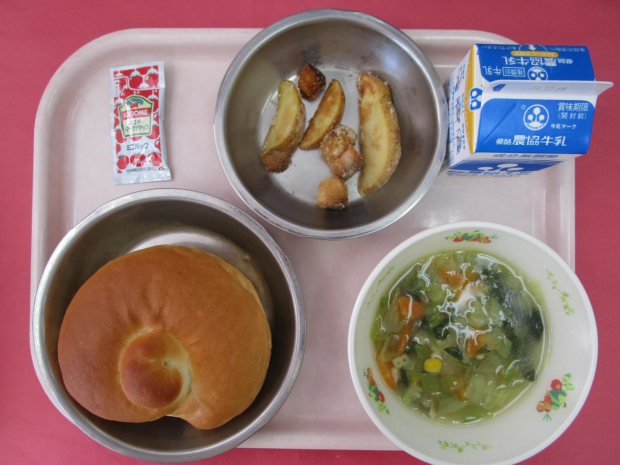 令和6年12月12日の給食画像A
