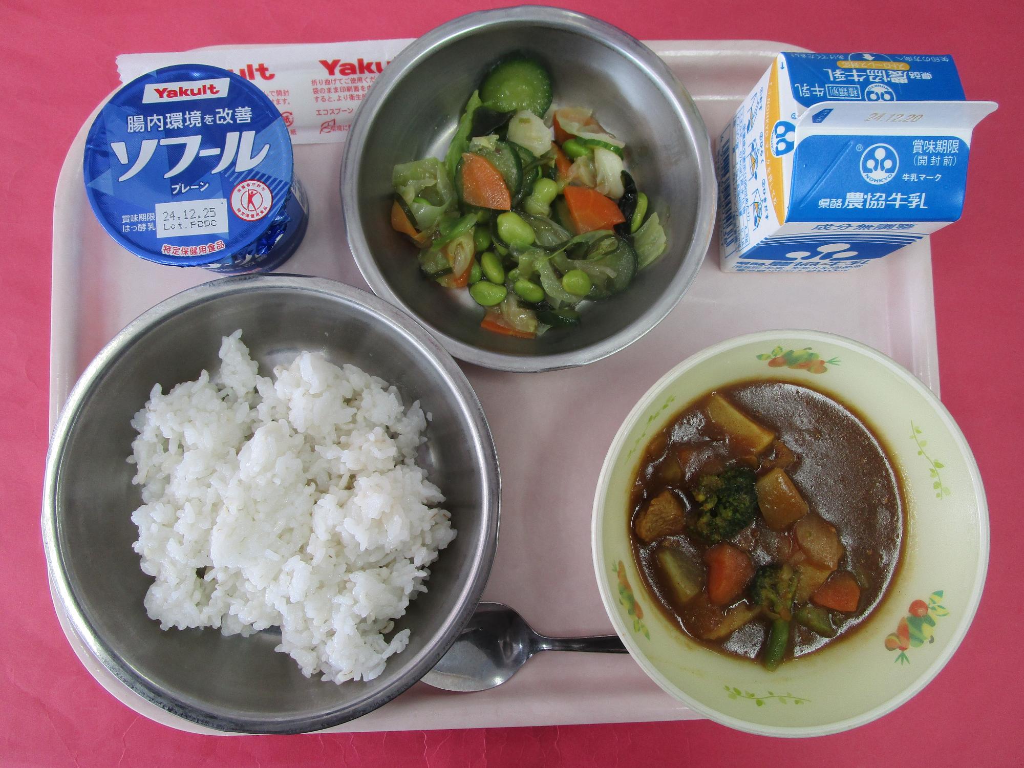 令和6年12月13日の給食画像A