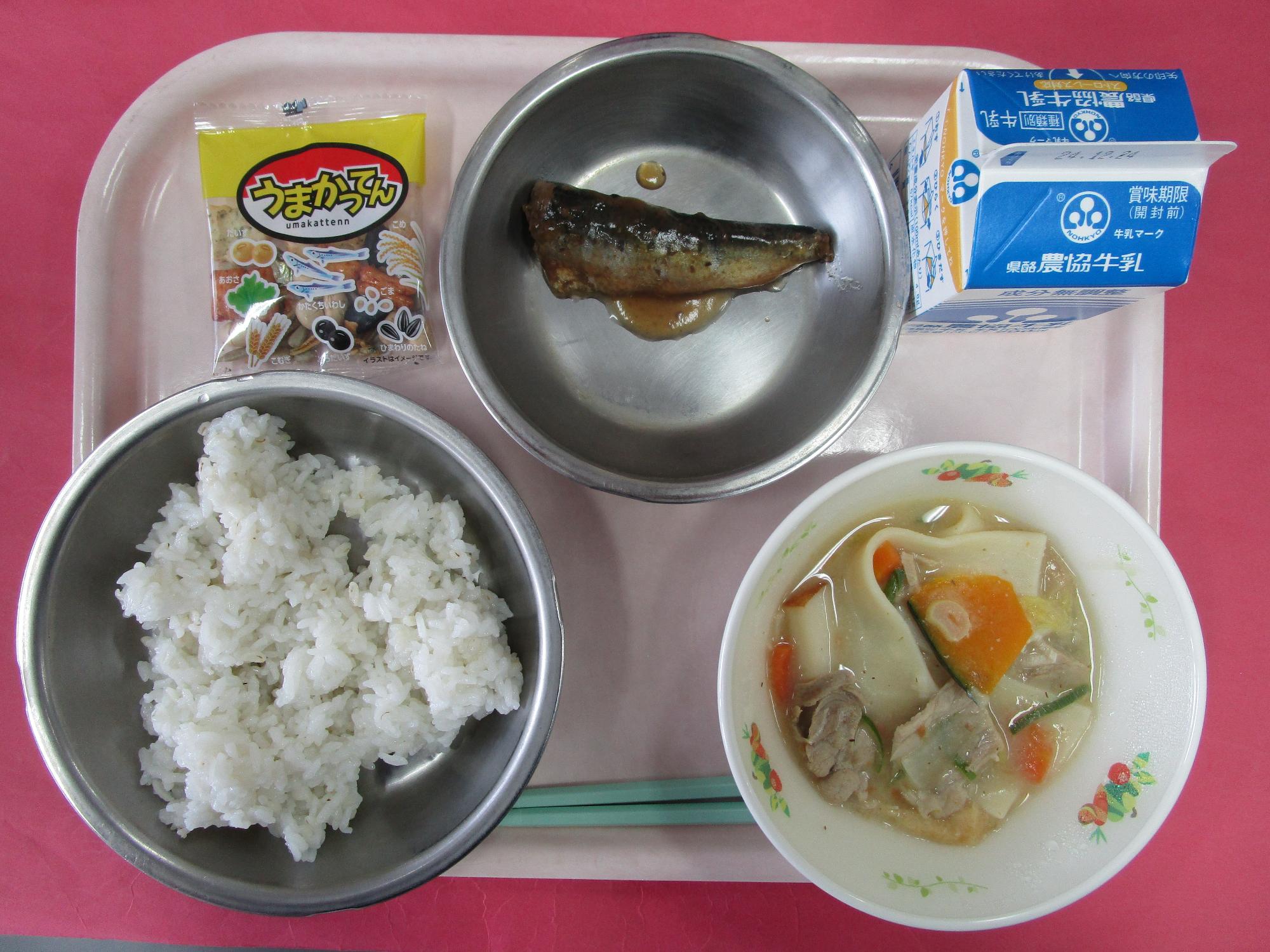 令和6年12月17日の給食画像A