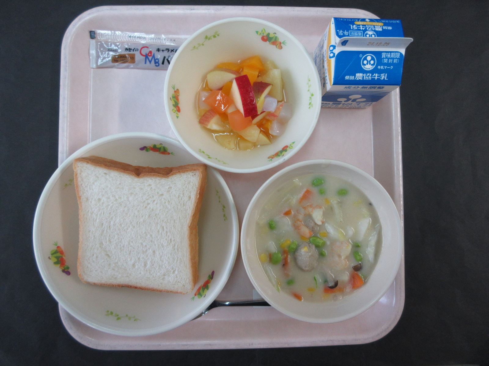 令和6年12月18日水曜日の給食画像