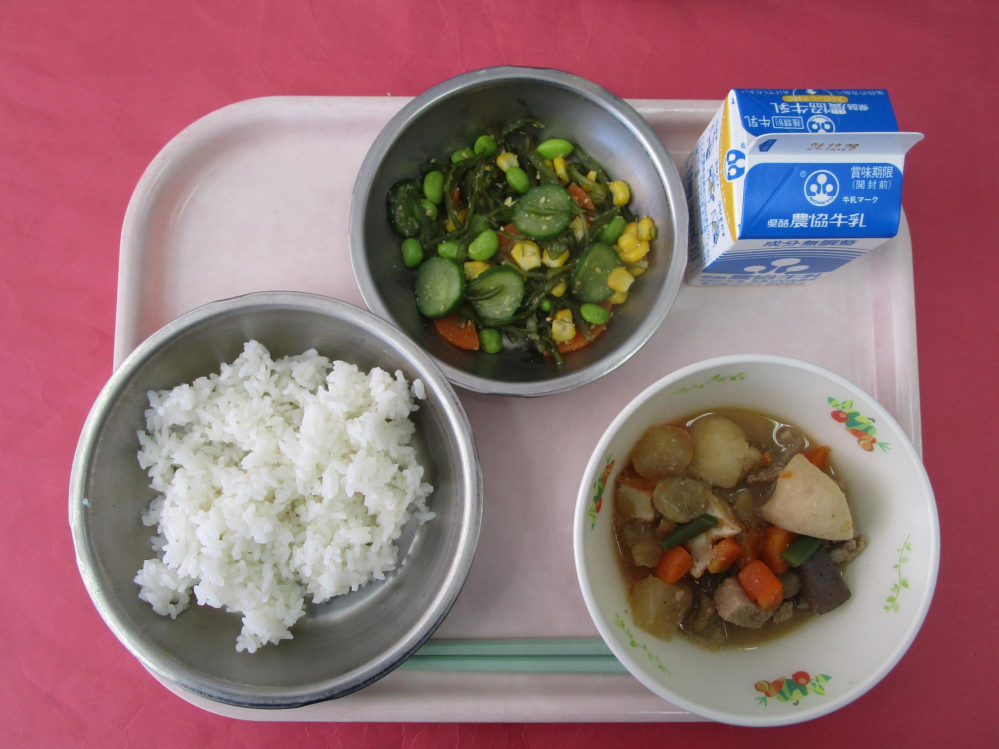 令和6年12月19日の給食画像A