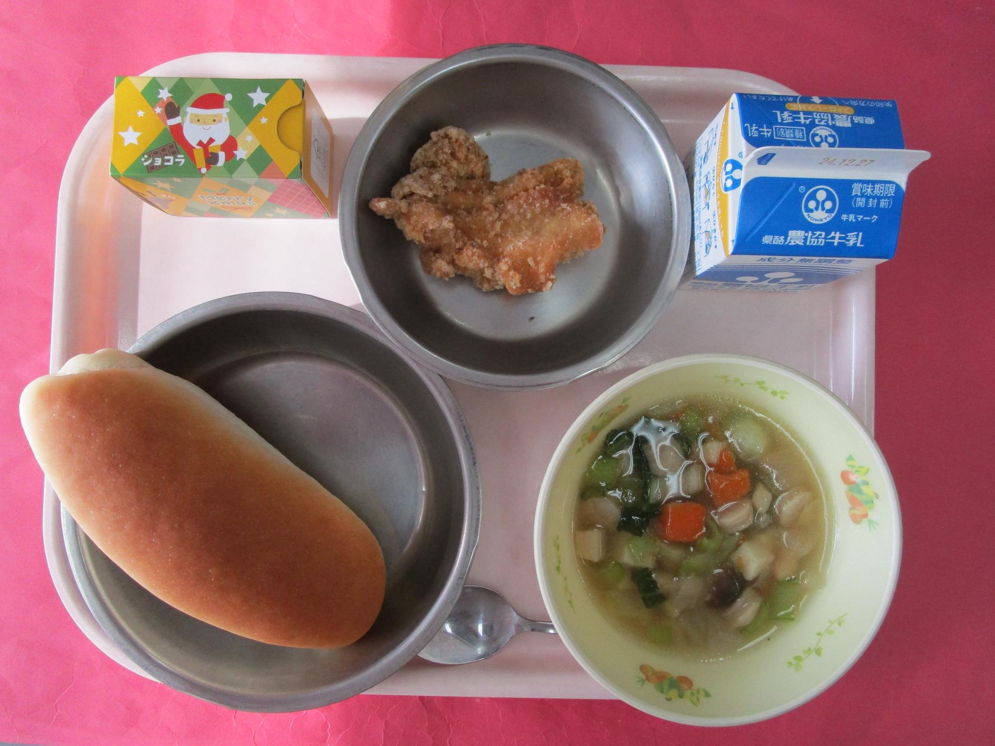 令和6年12月20日の給食画像A